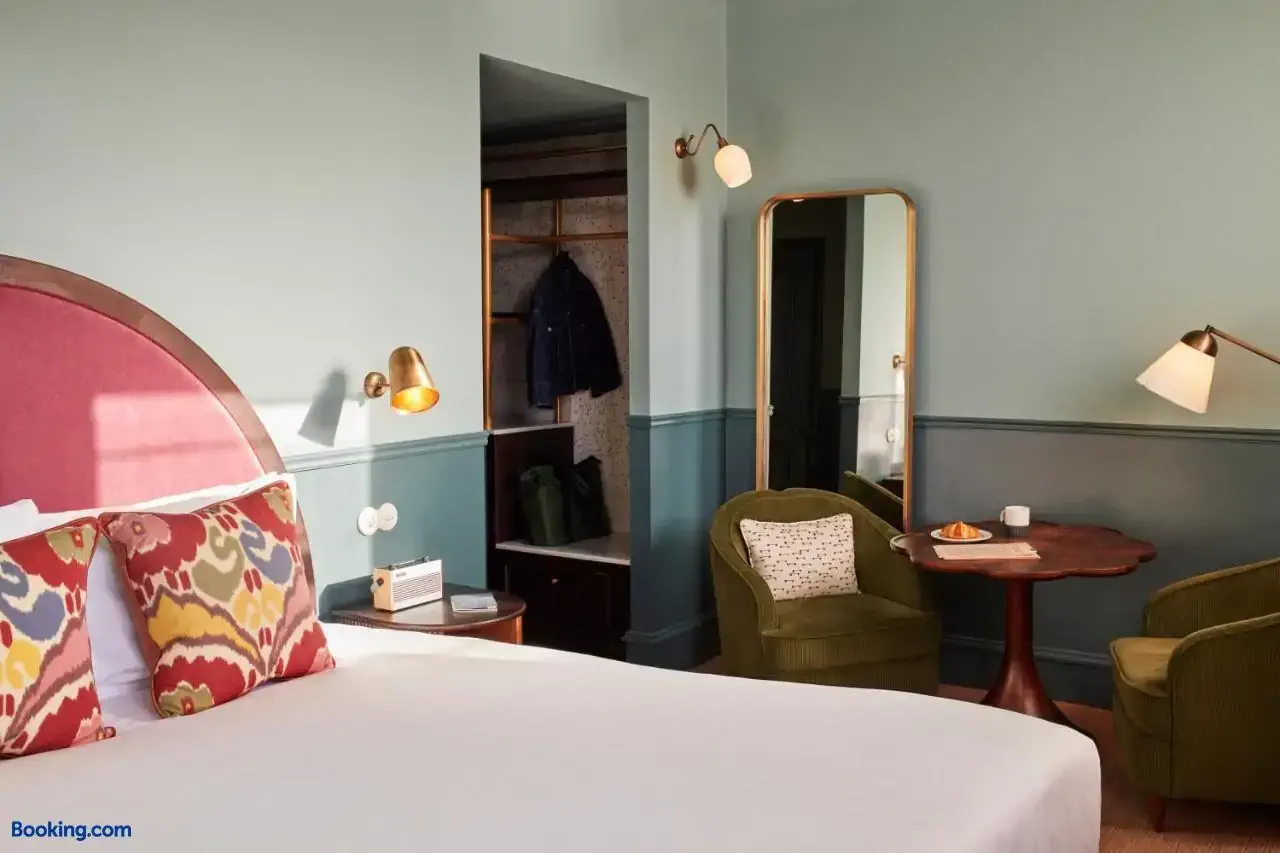 Classic hotel room interior