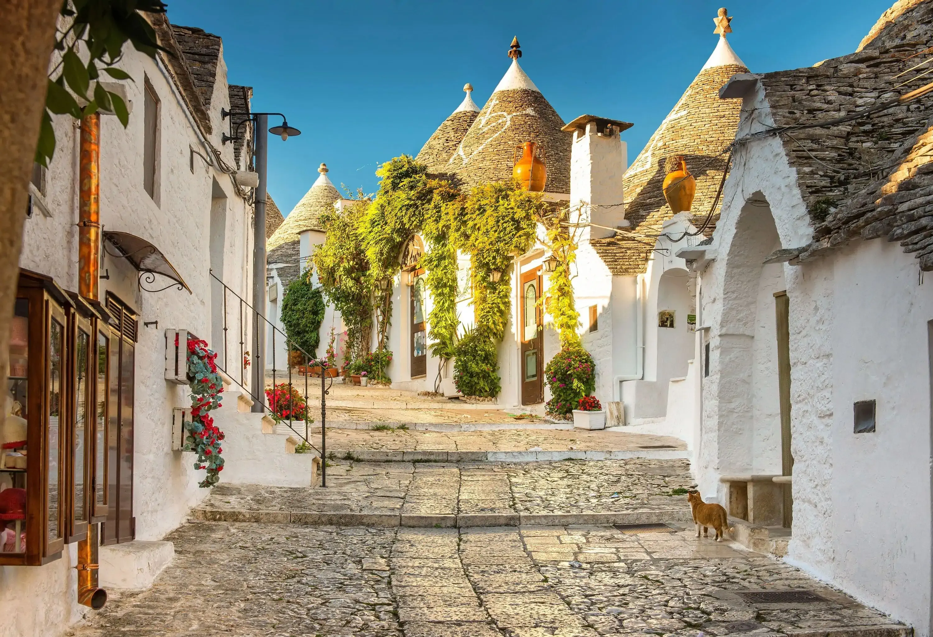Trulli of Alberobello, Puglia, Italy; Shutterstock ID 739912528; Purpose: ; Brand (KAYAK, Momondo, Any):