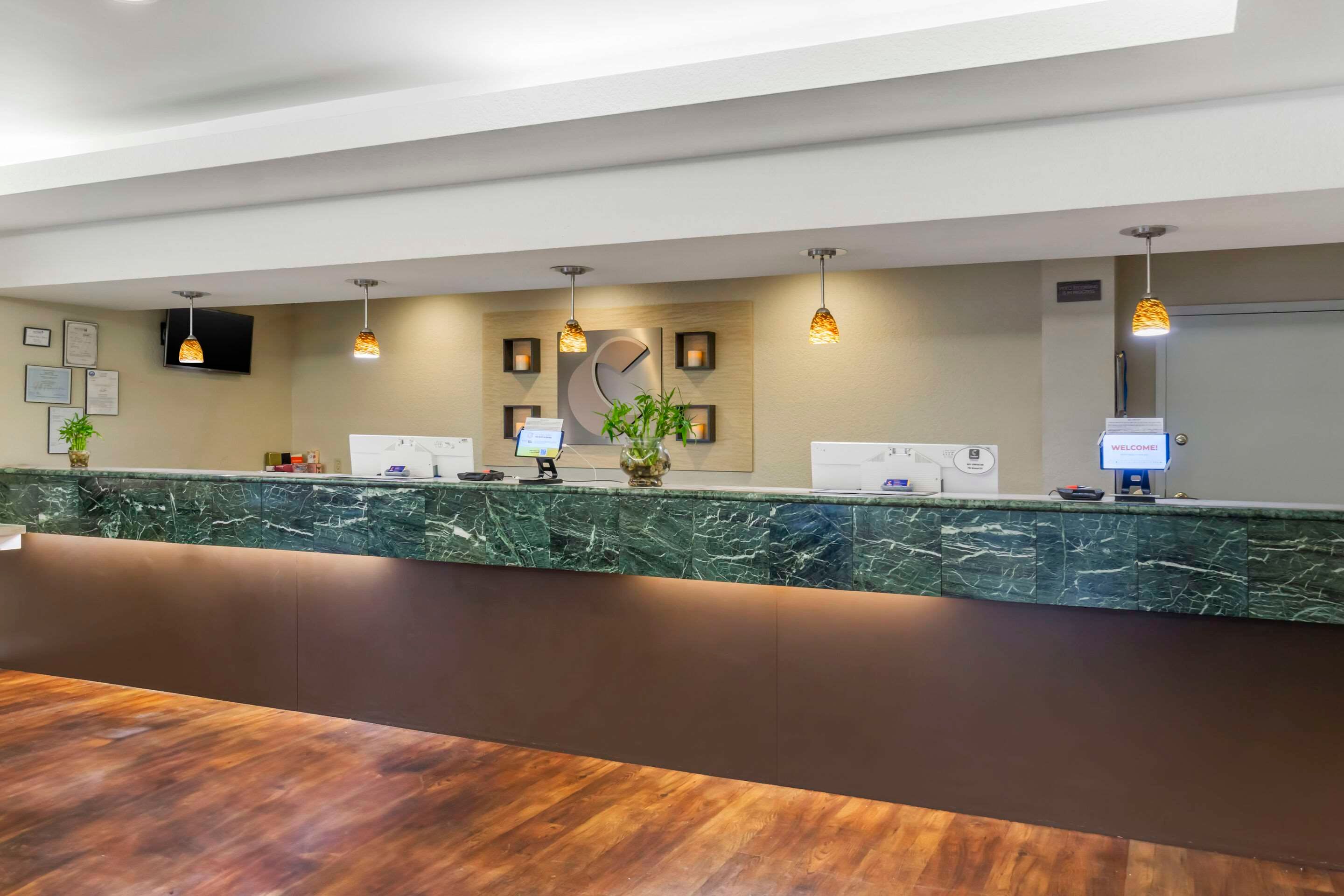 Front desk