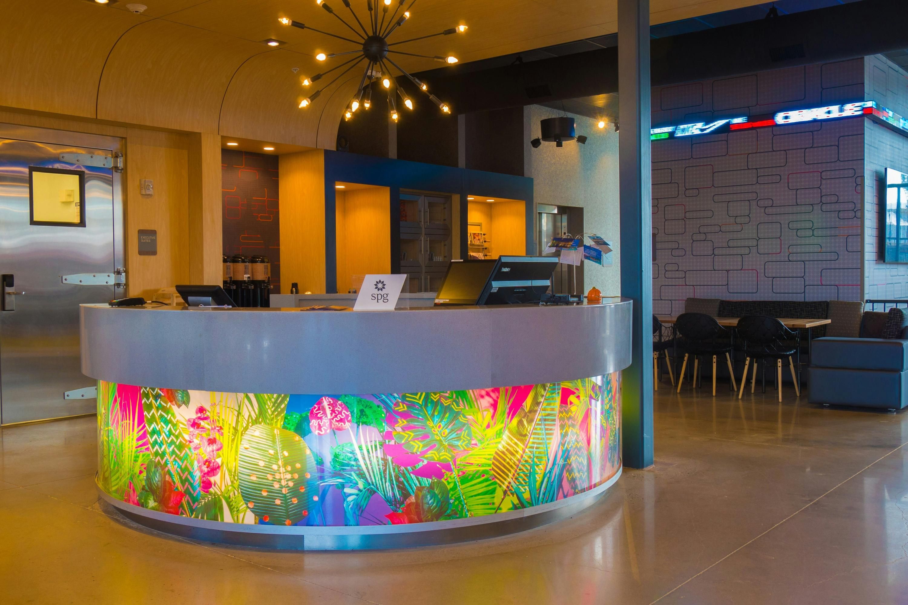 Front desk