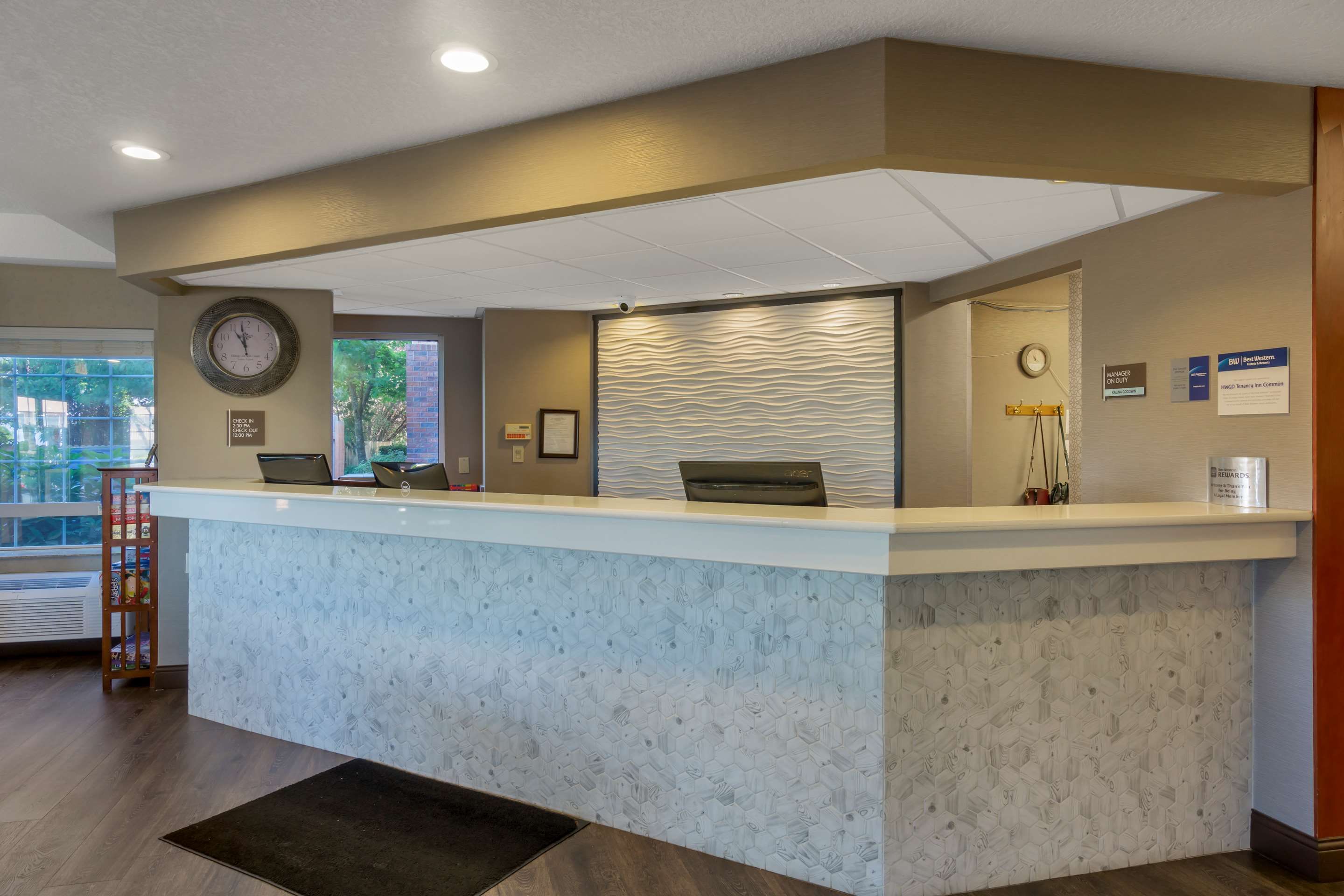 Front desk