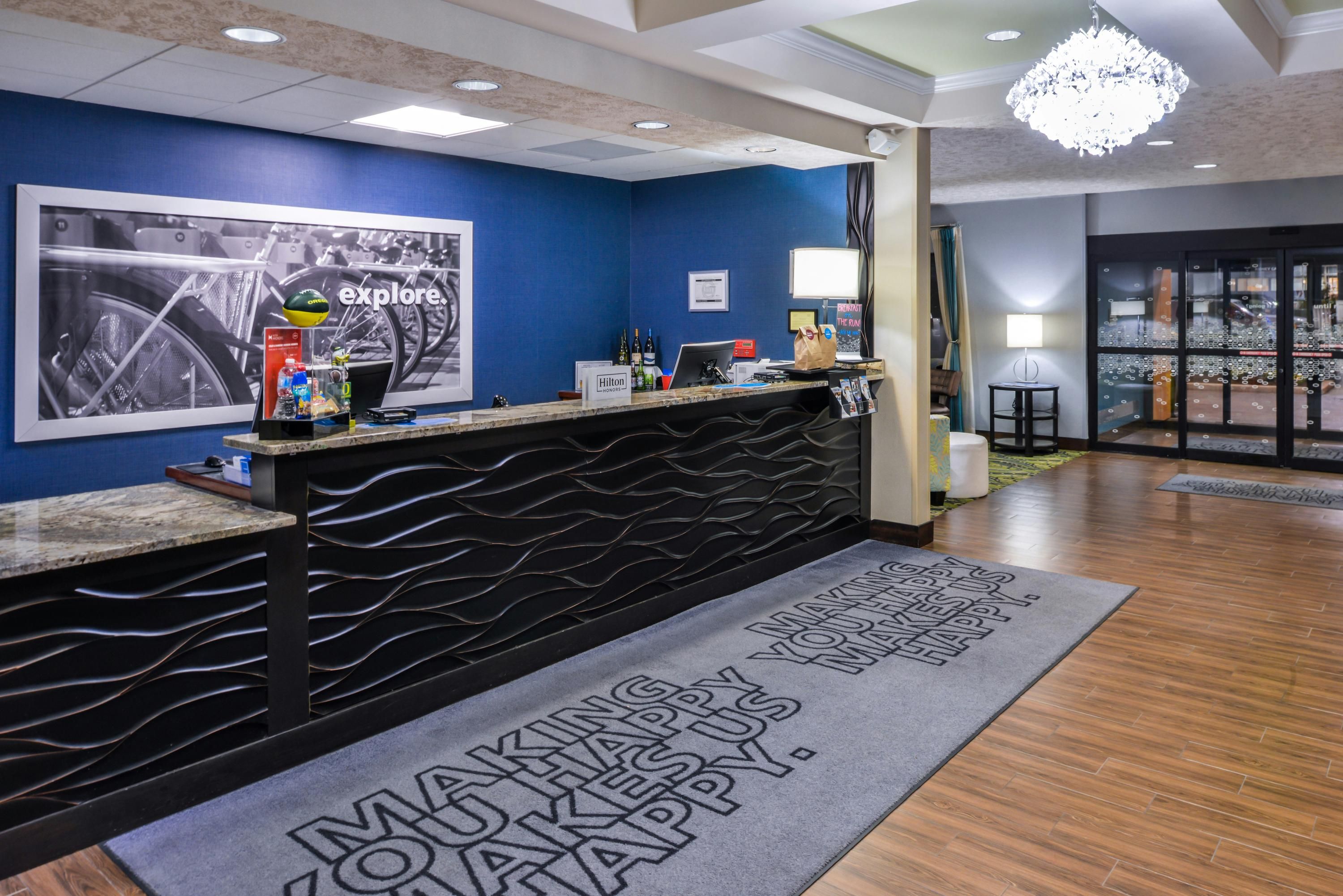 Front desk