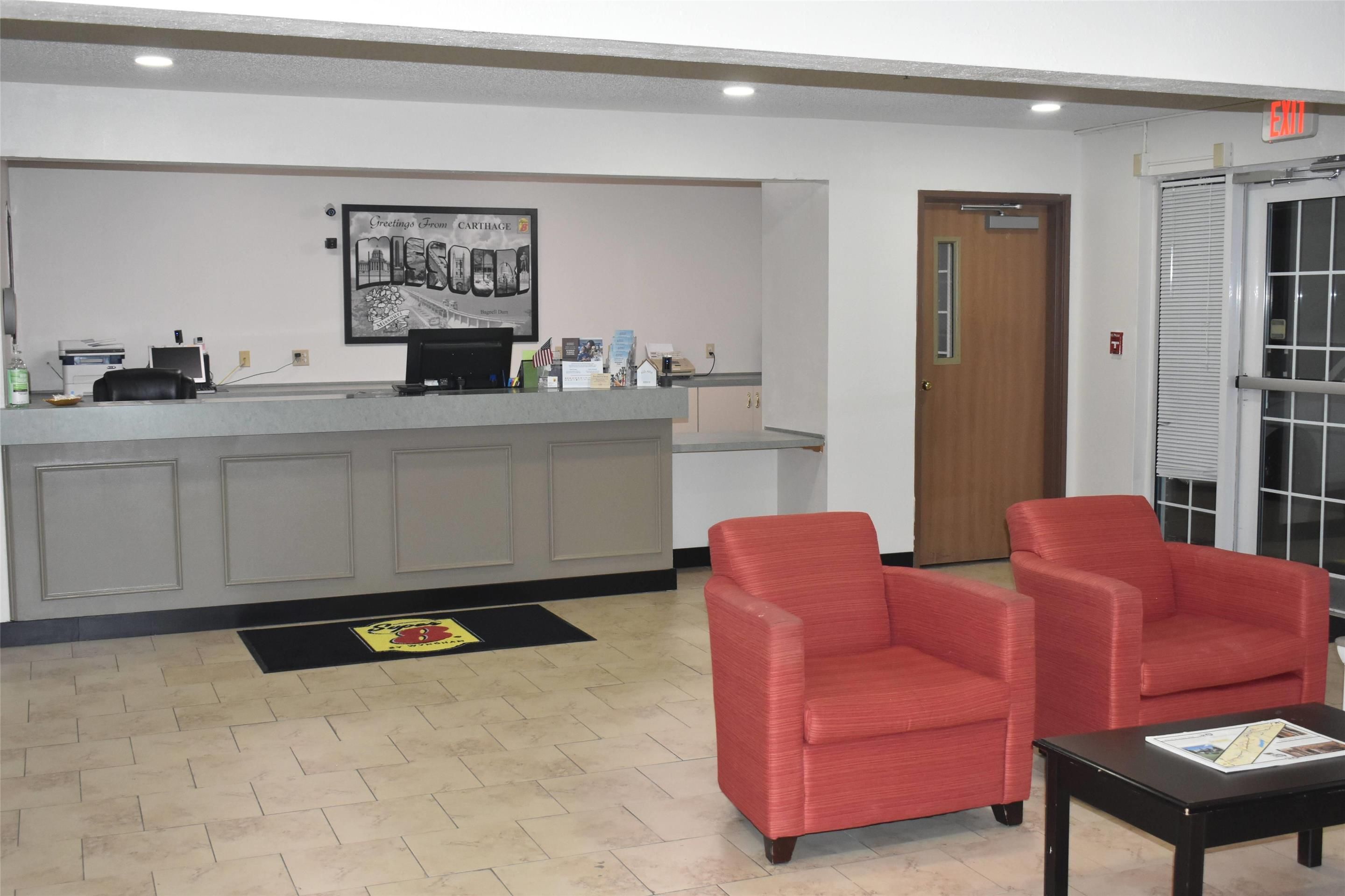 Front desk