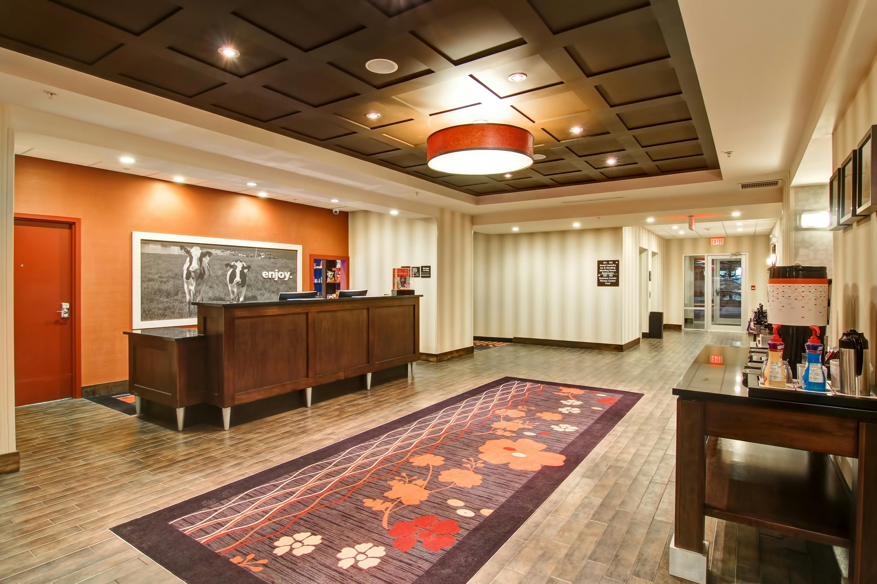 Front desk