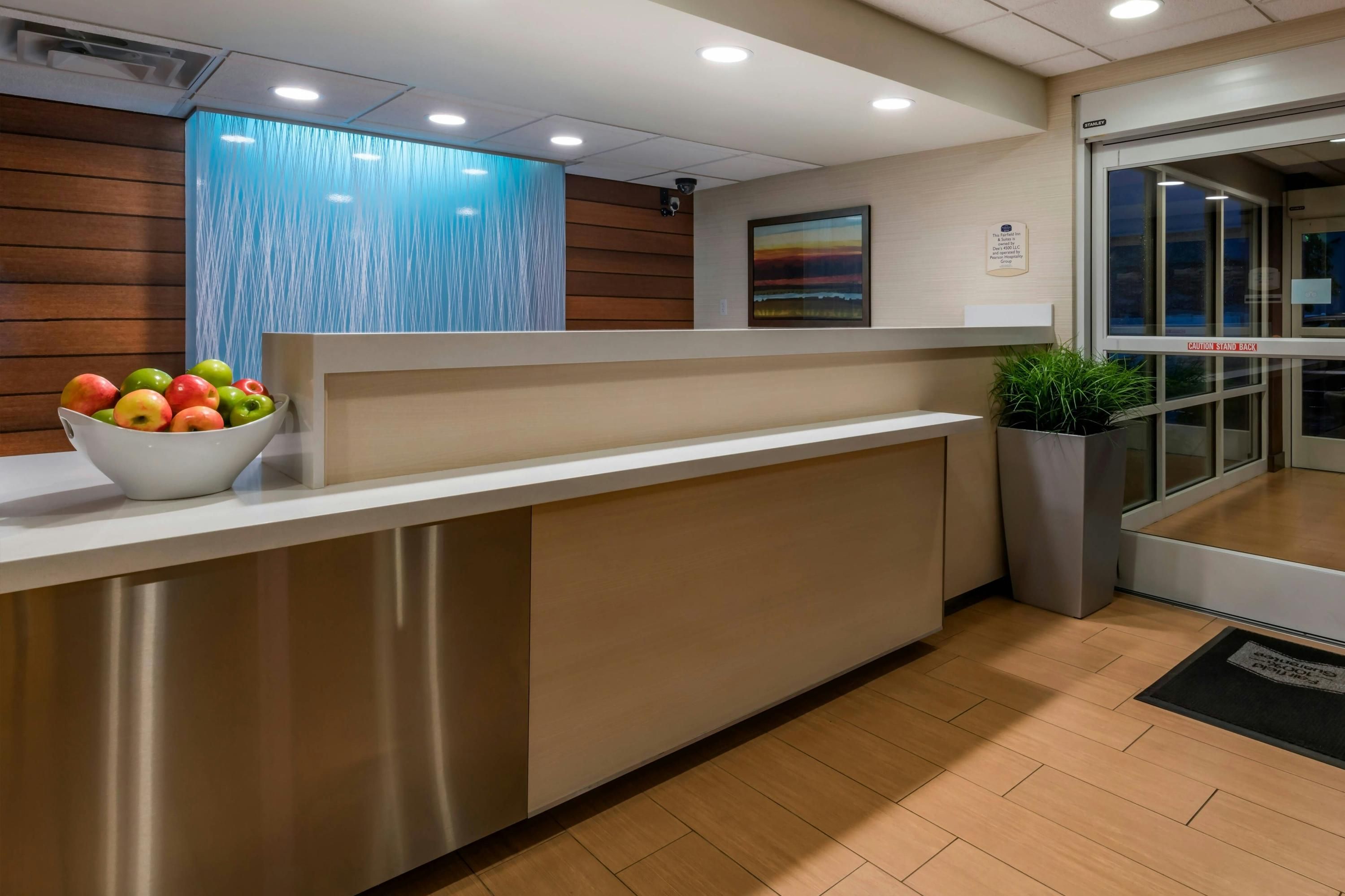 Front desk