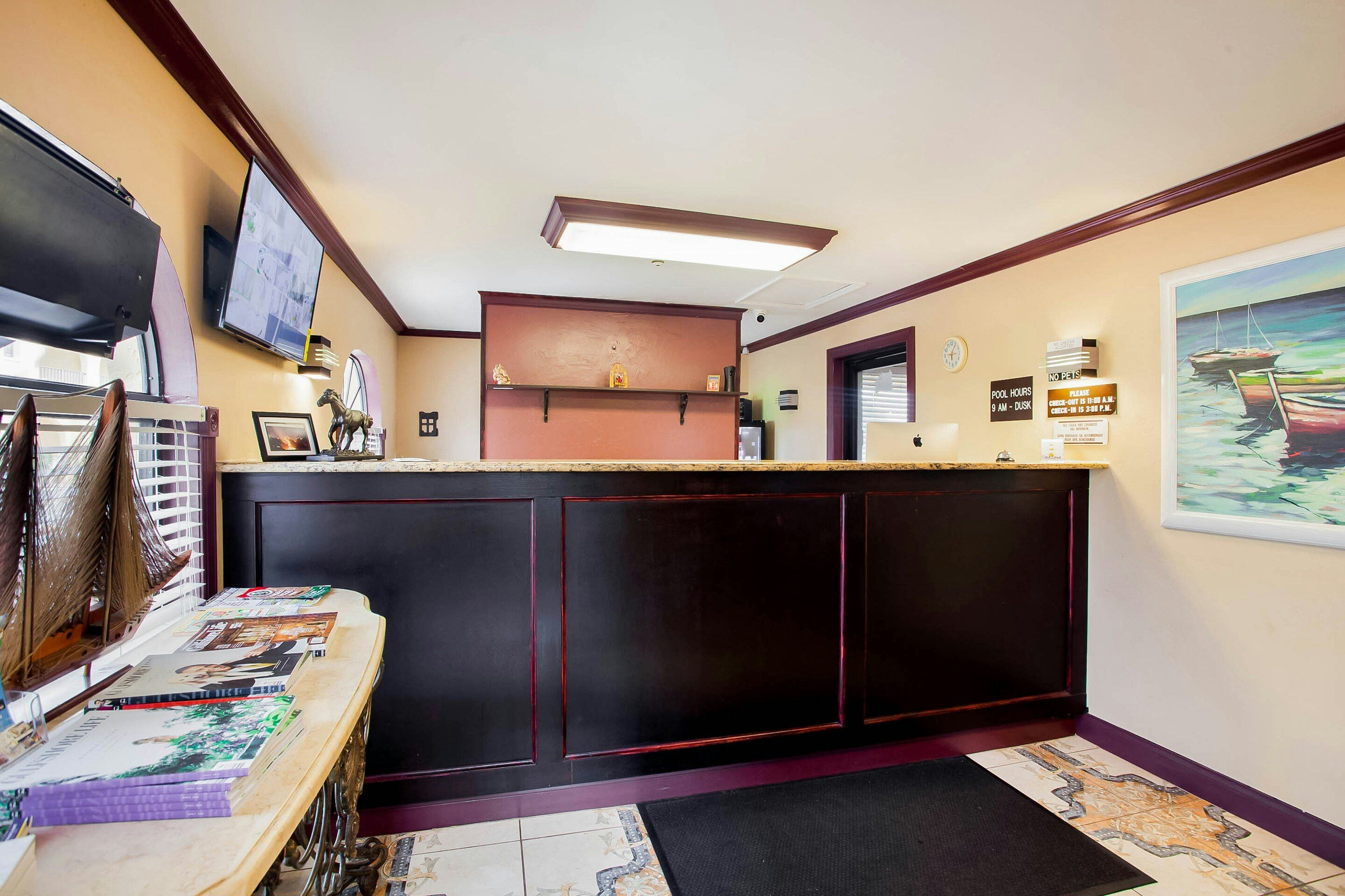 Front desk
