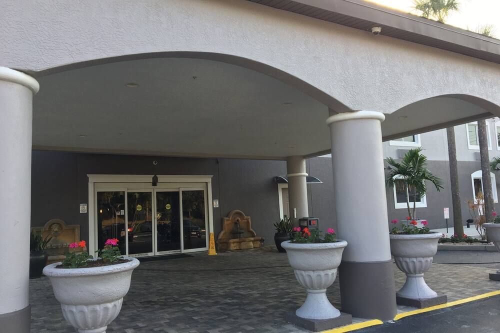 Hotel entrance