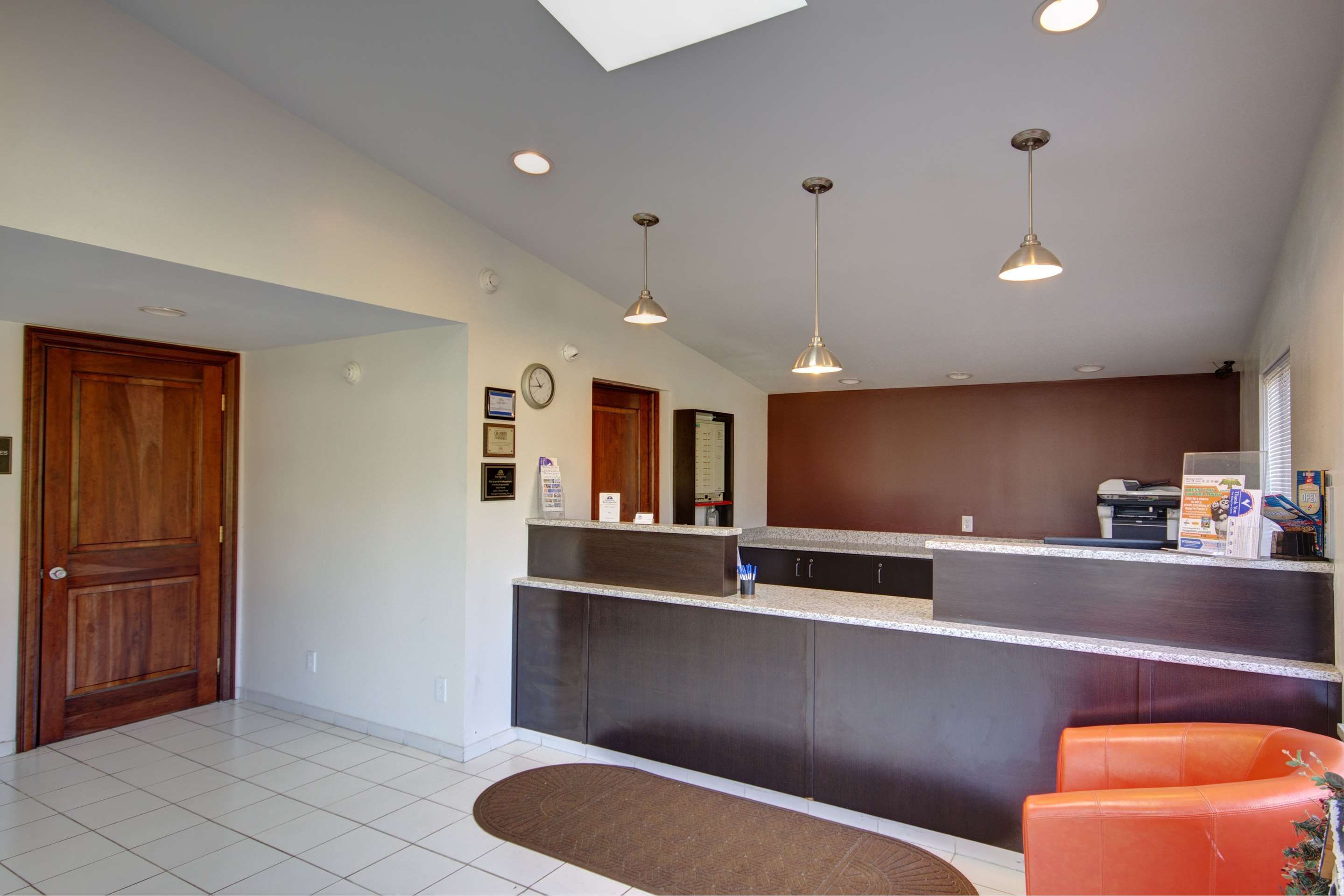 Front desk
