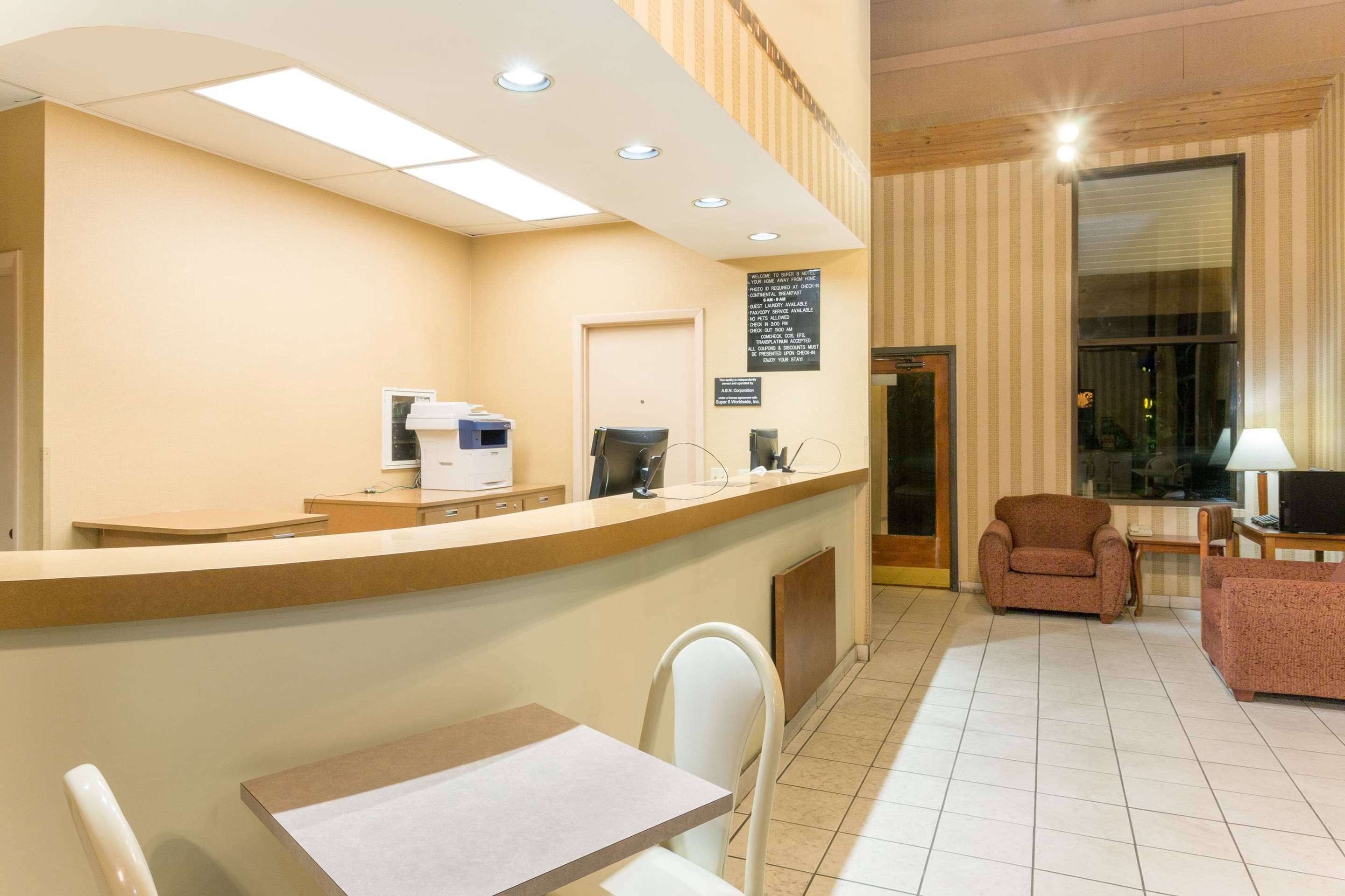 Front desk