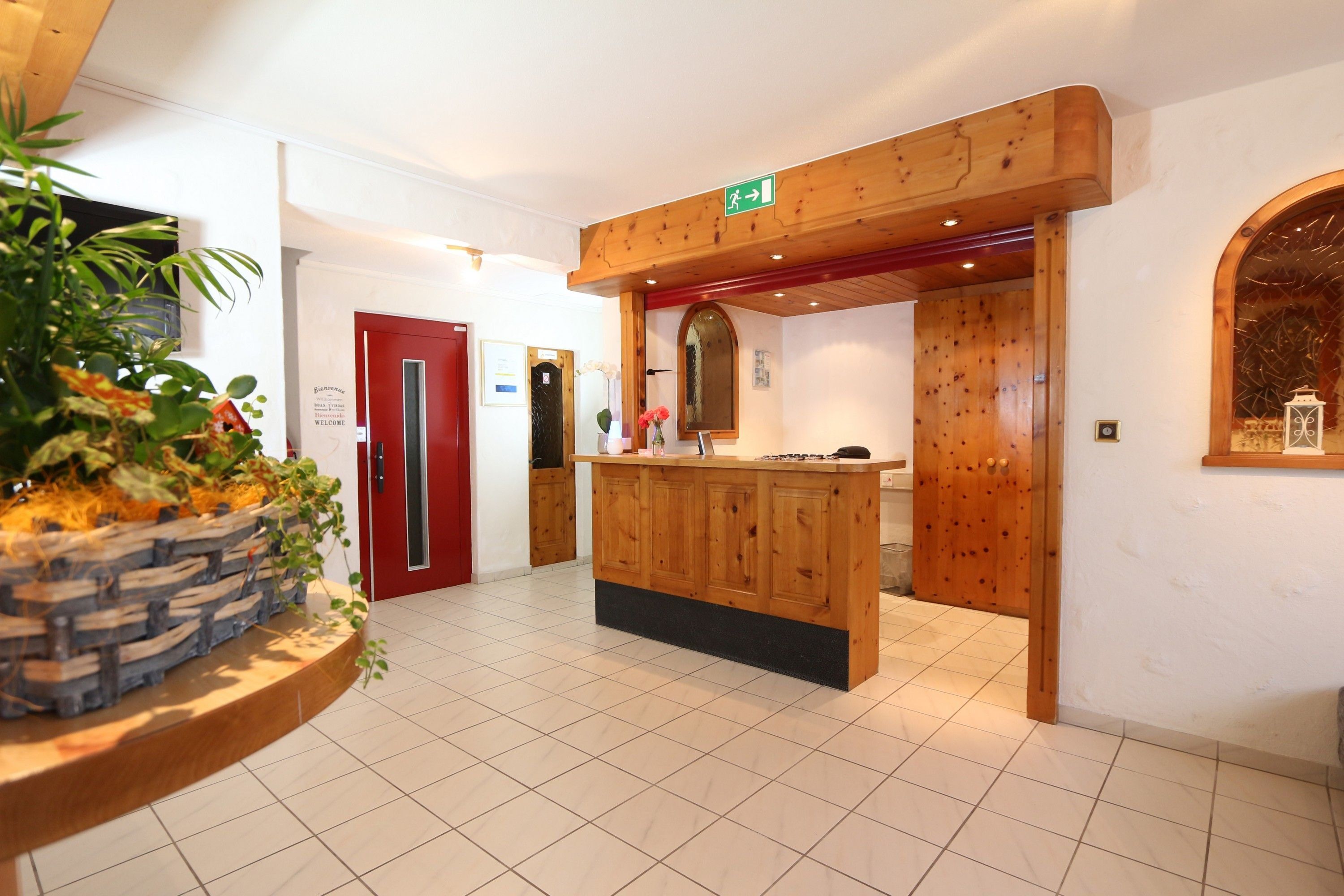 Front desk