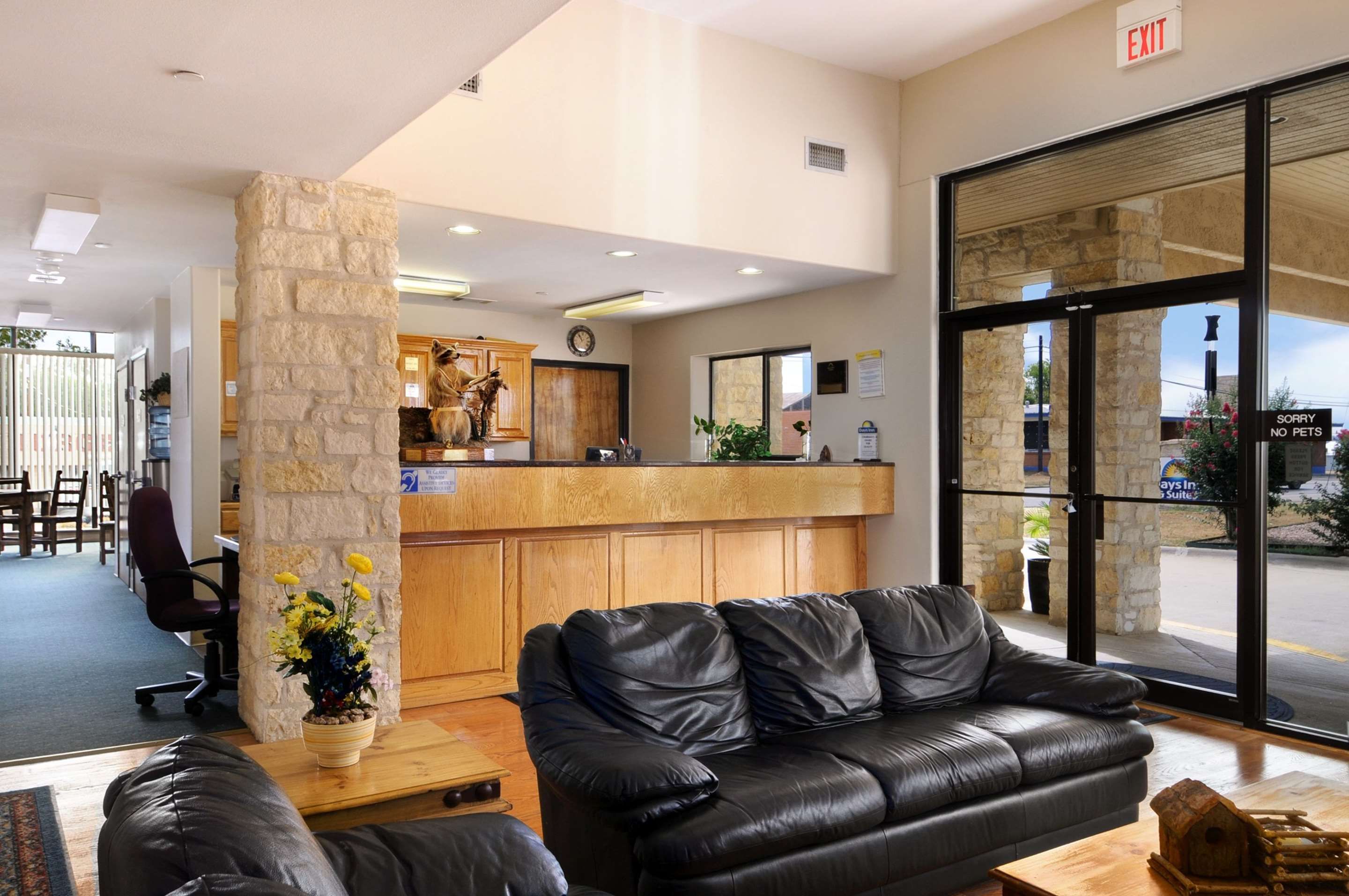 Front desk