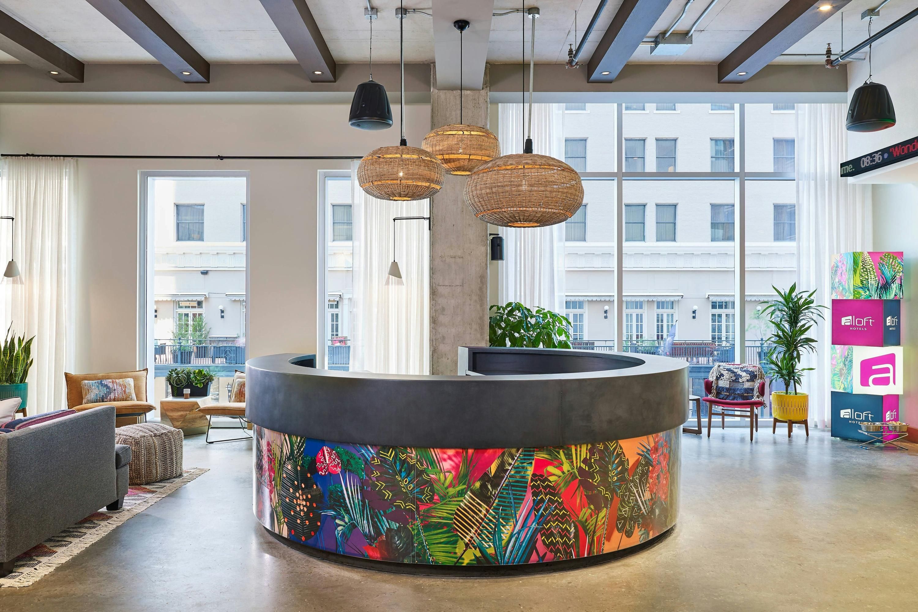 Front desk