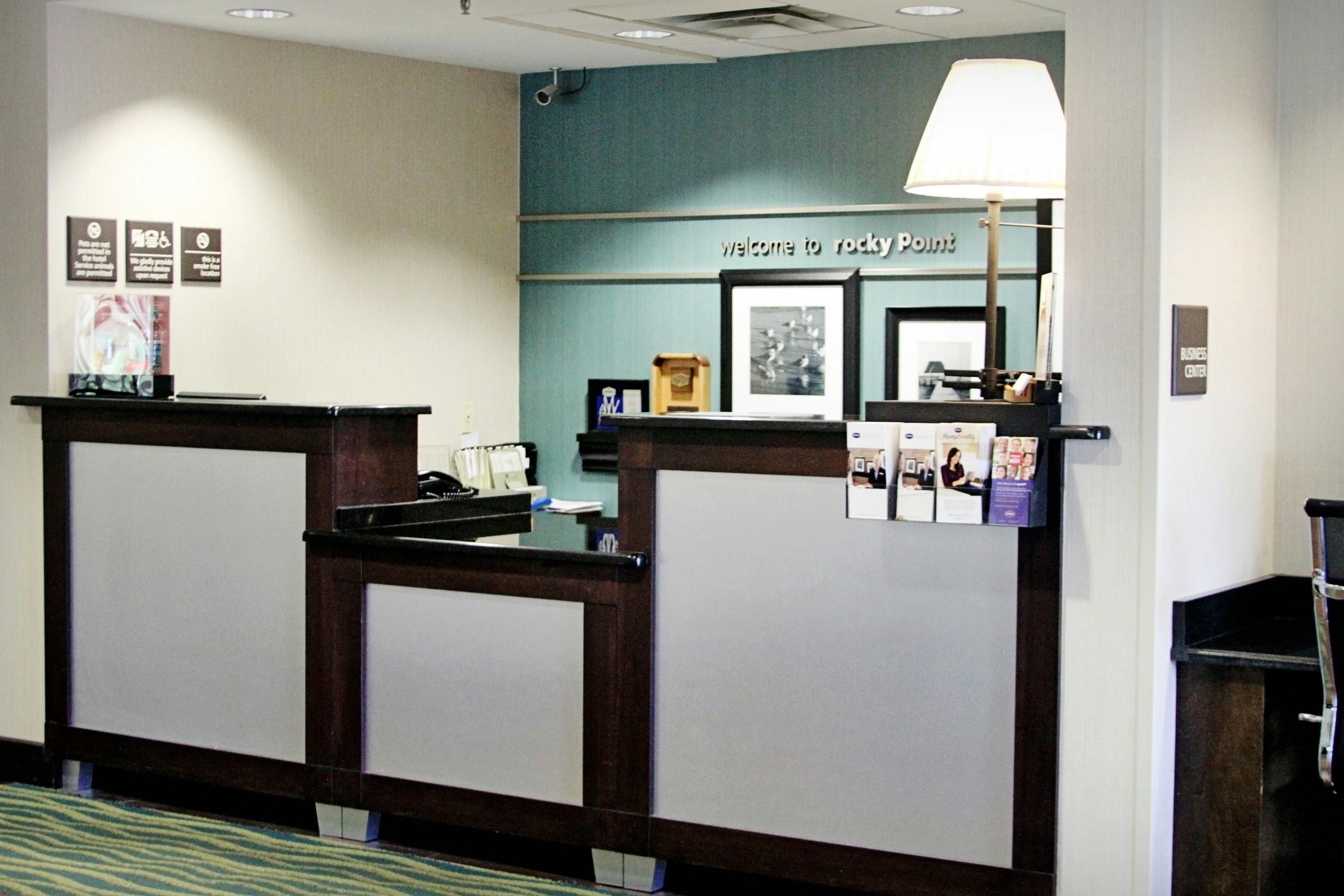 Front desk