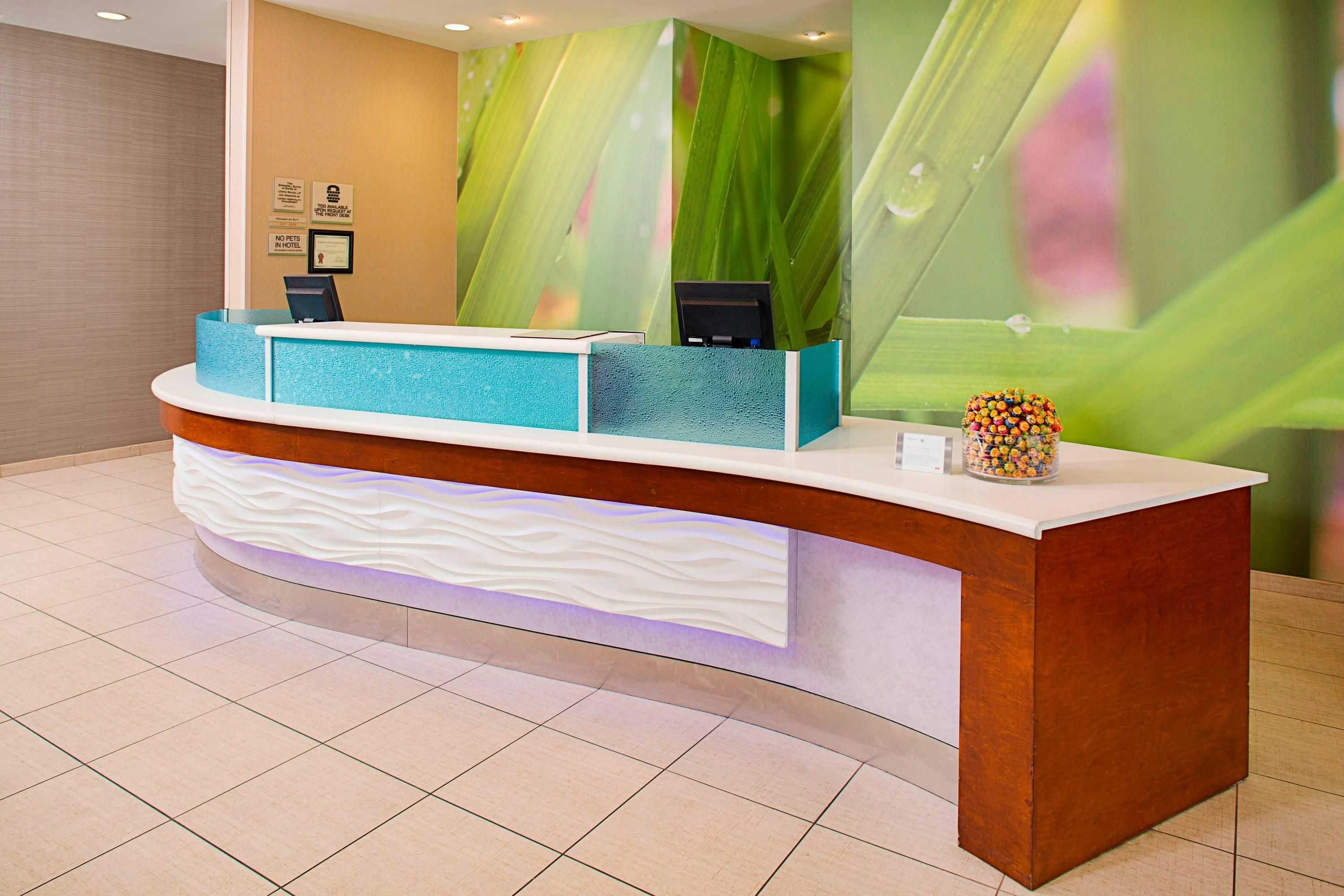 Front desk