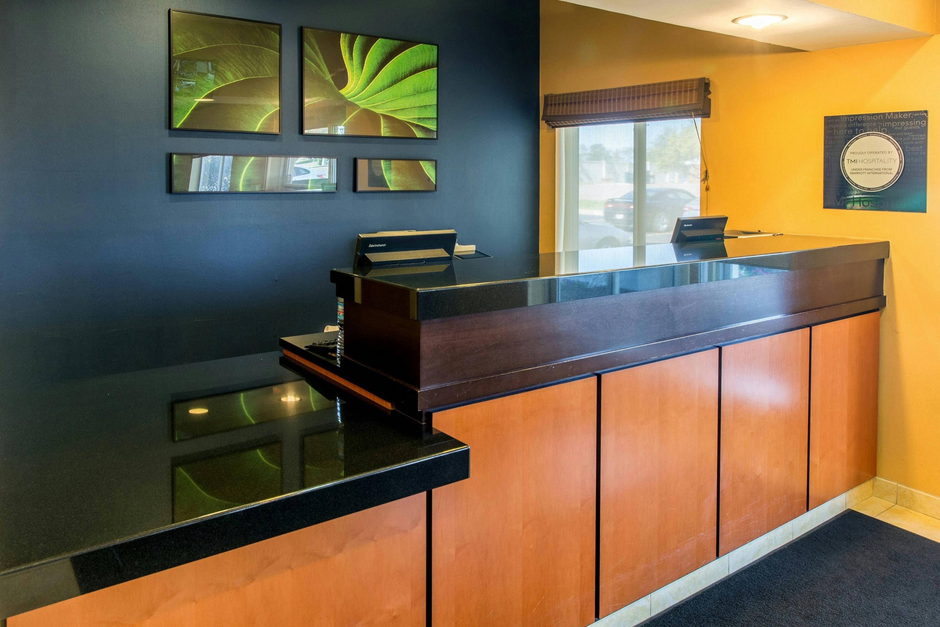 Front desk
