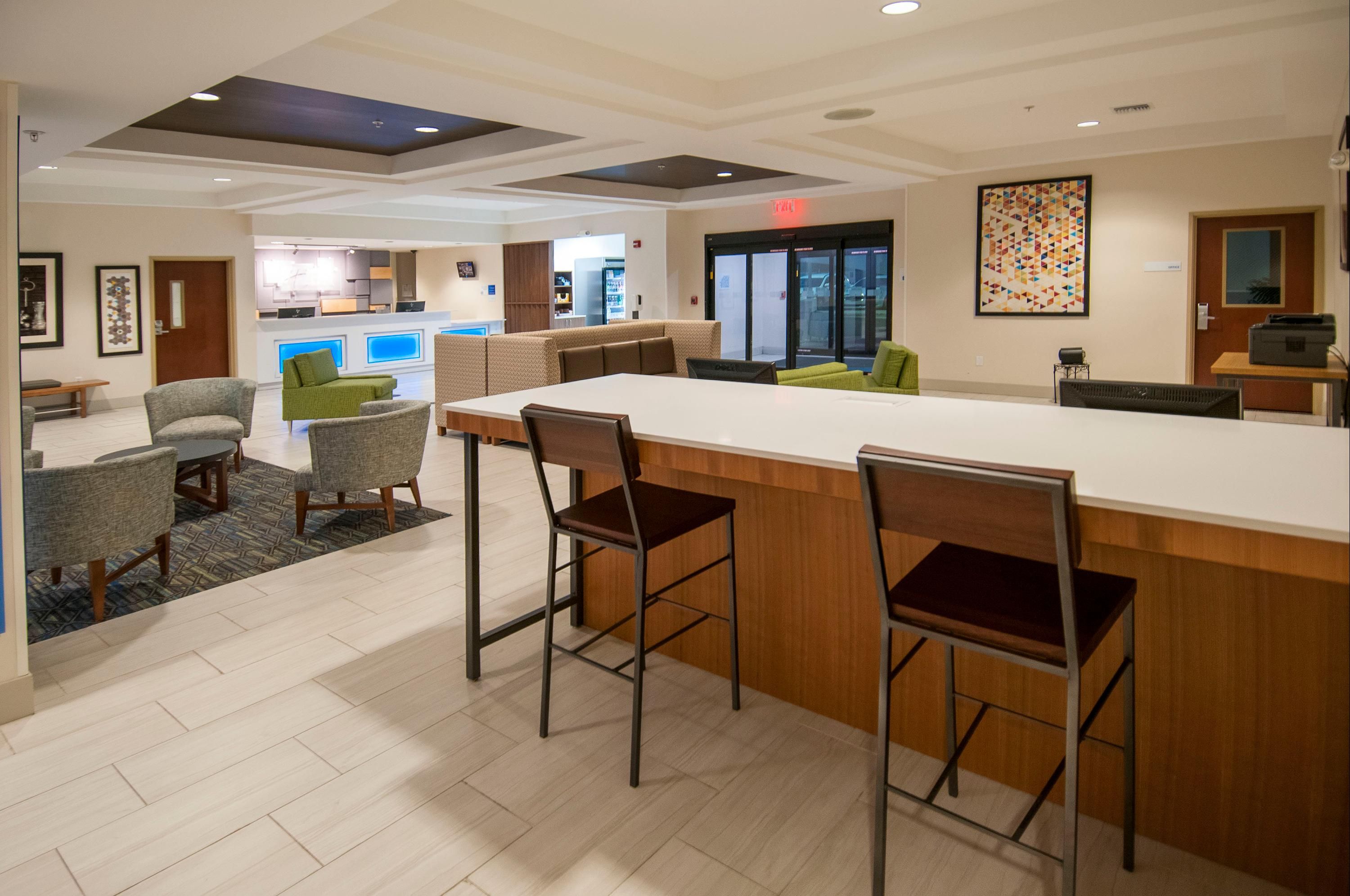 Front desk