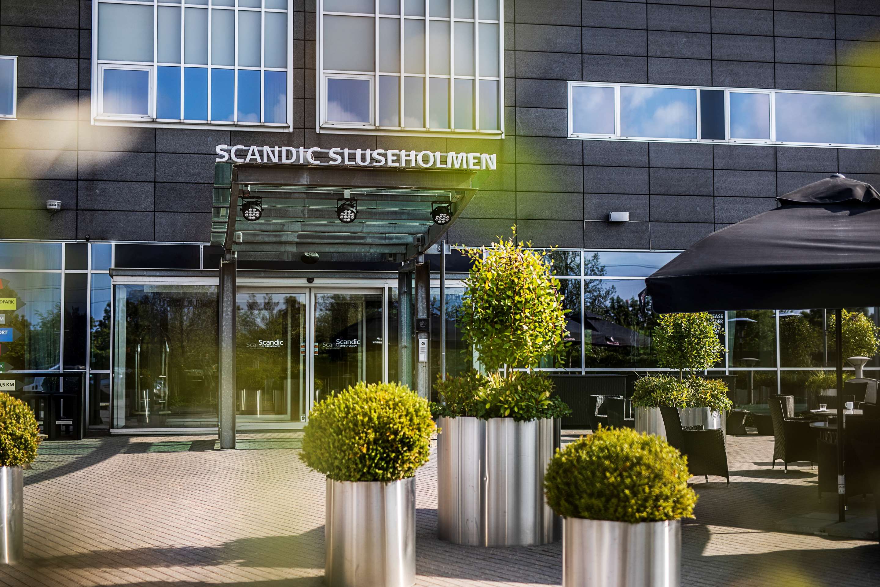 Hotel entrance