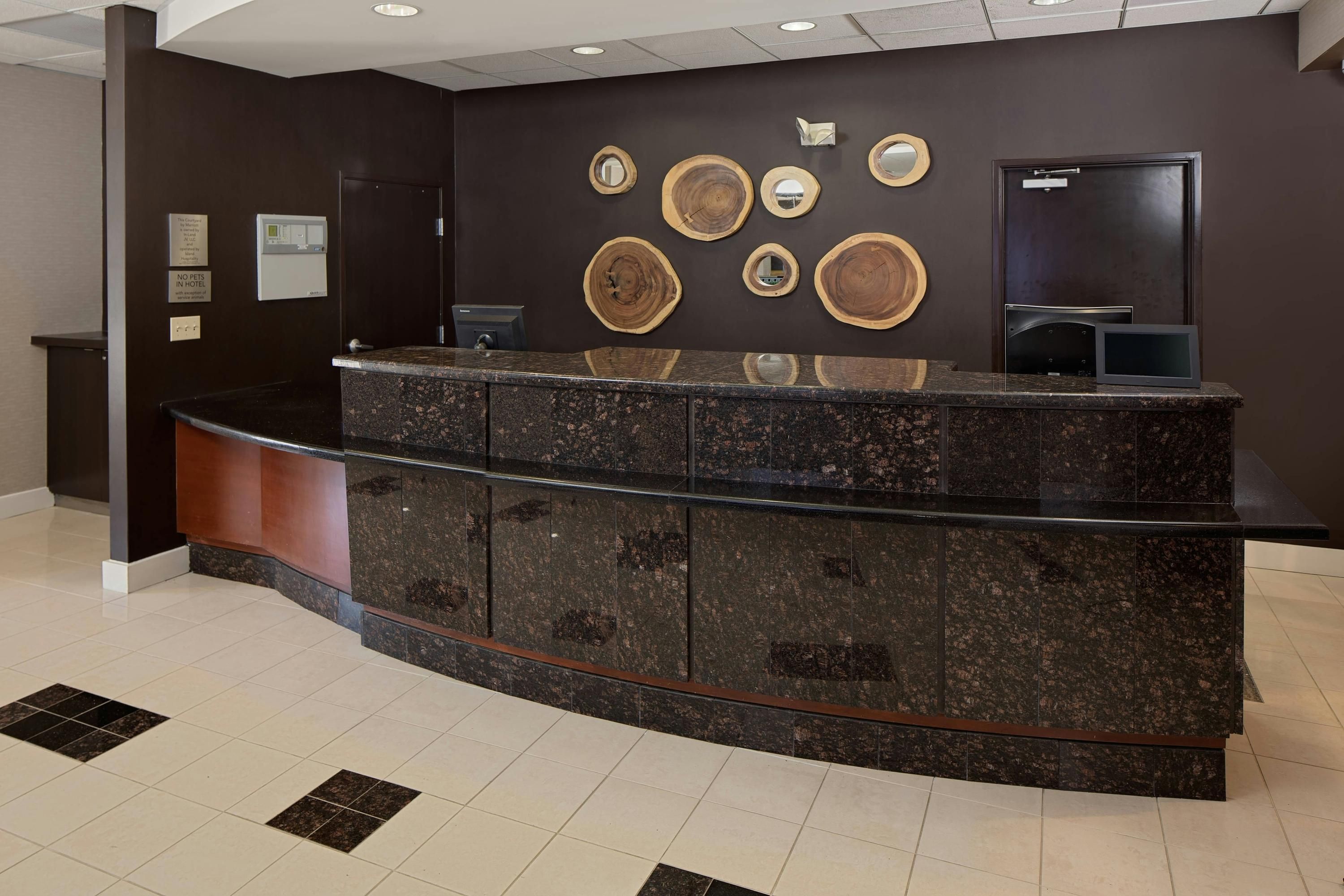 Front desk