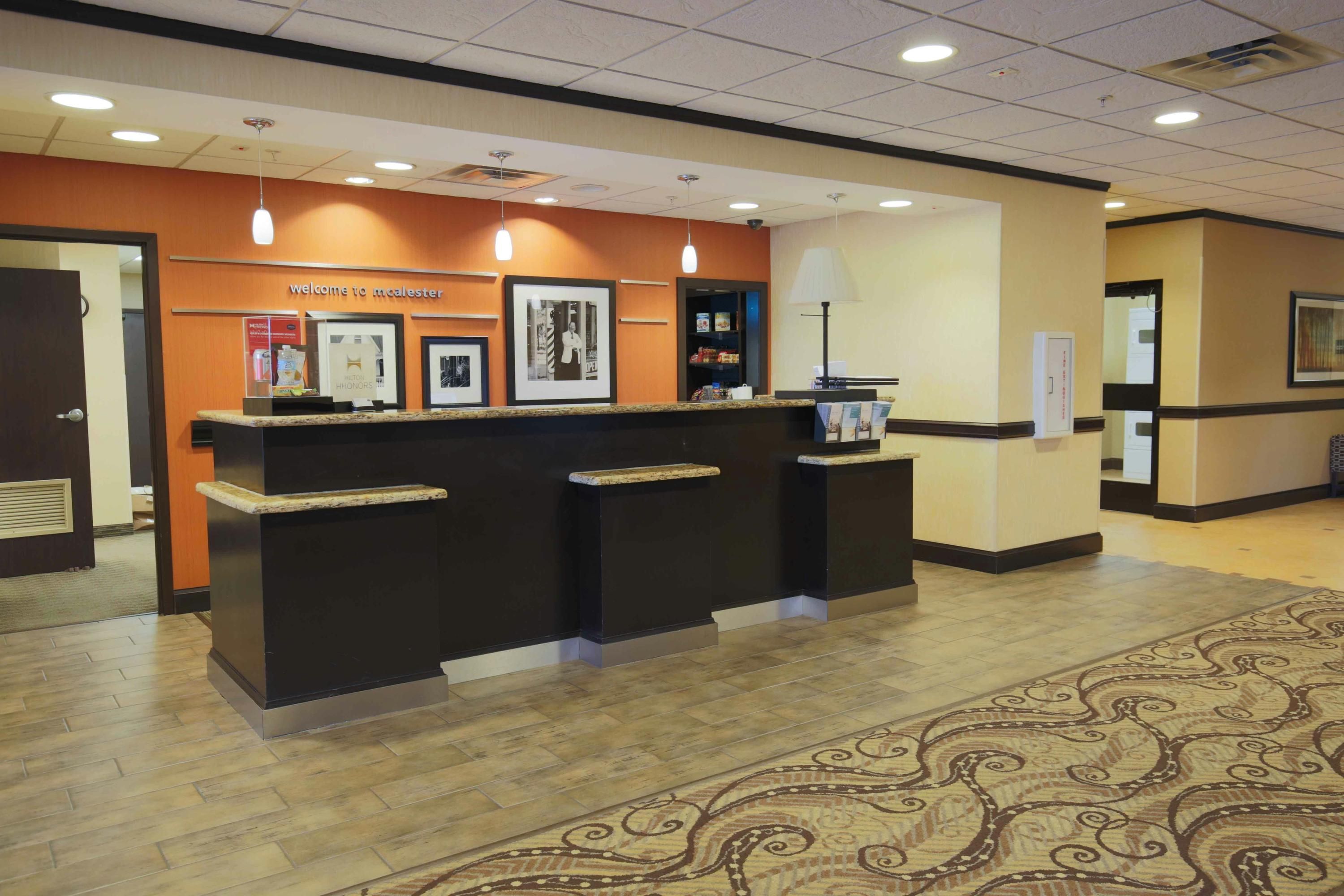 Front desk