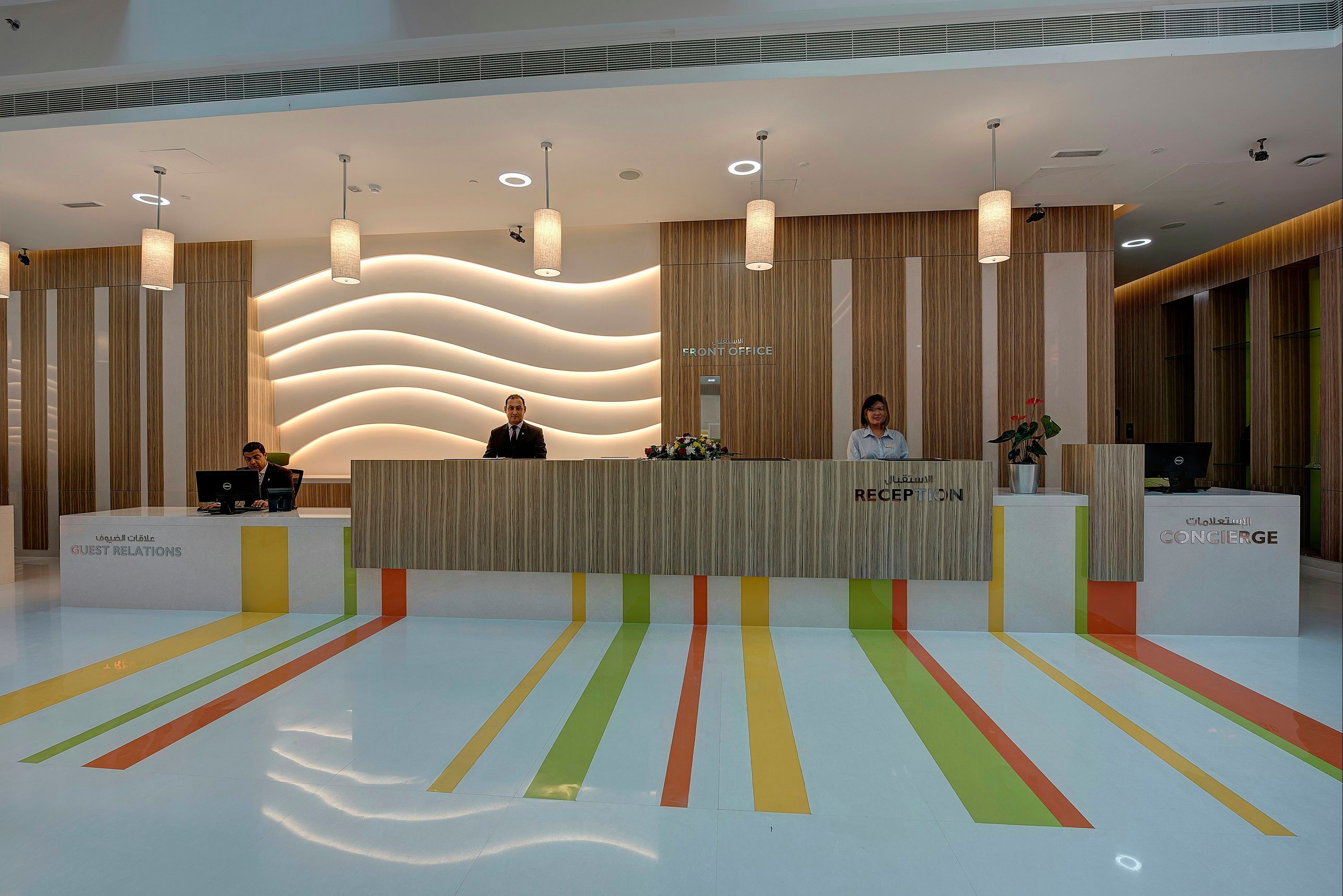 Front desk