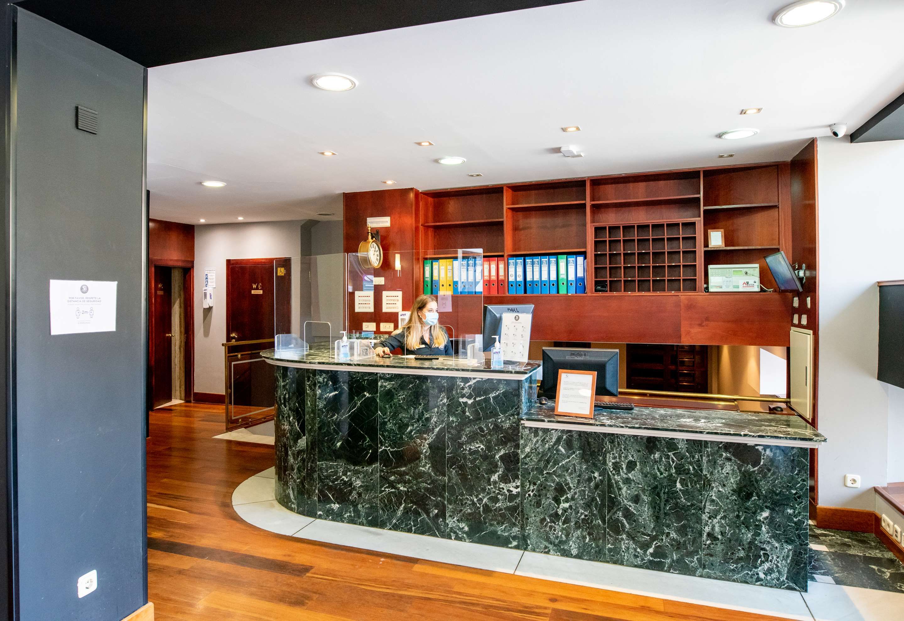 Front desk