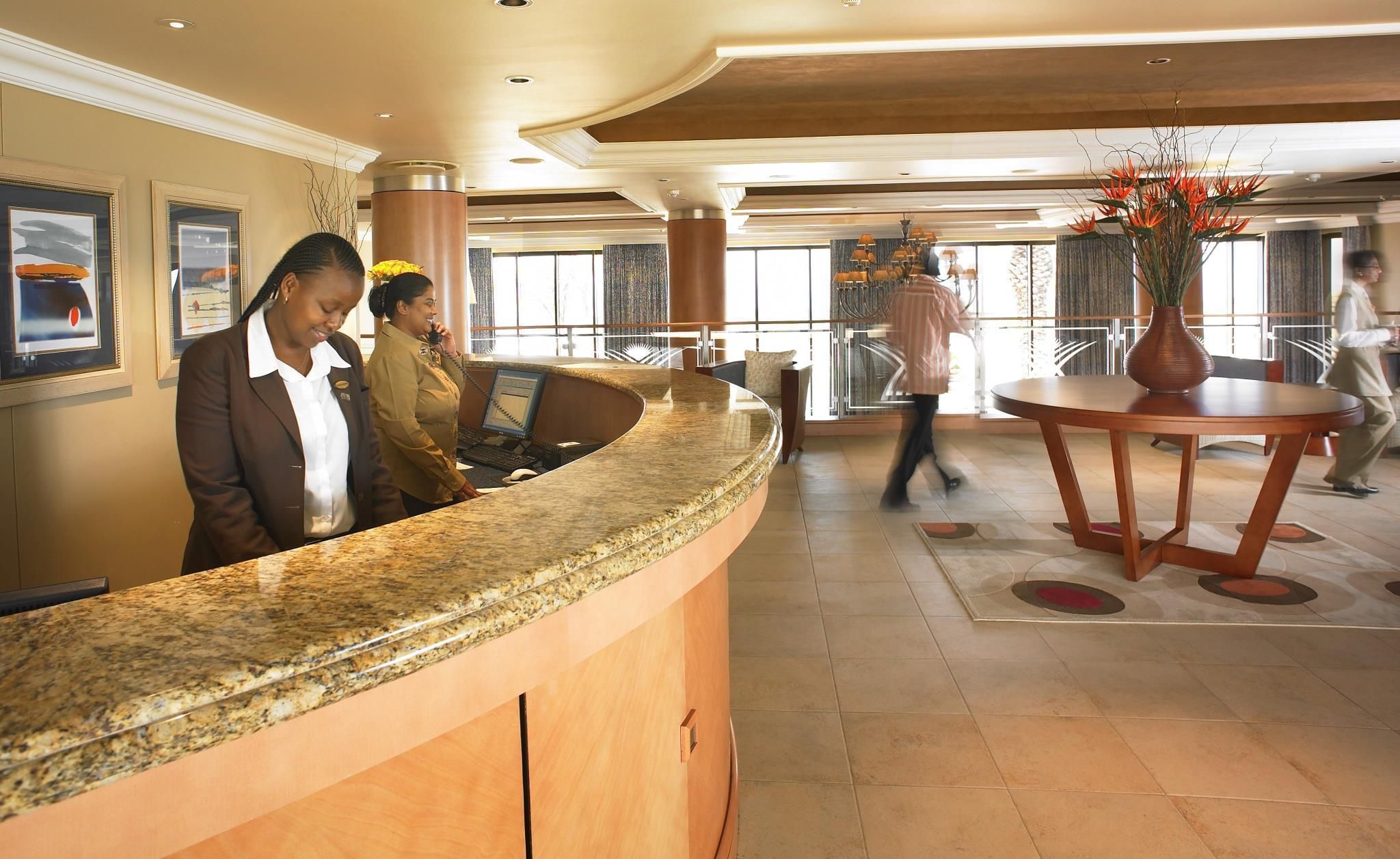 Front desk