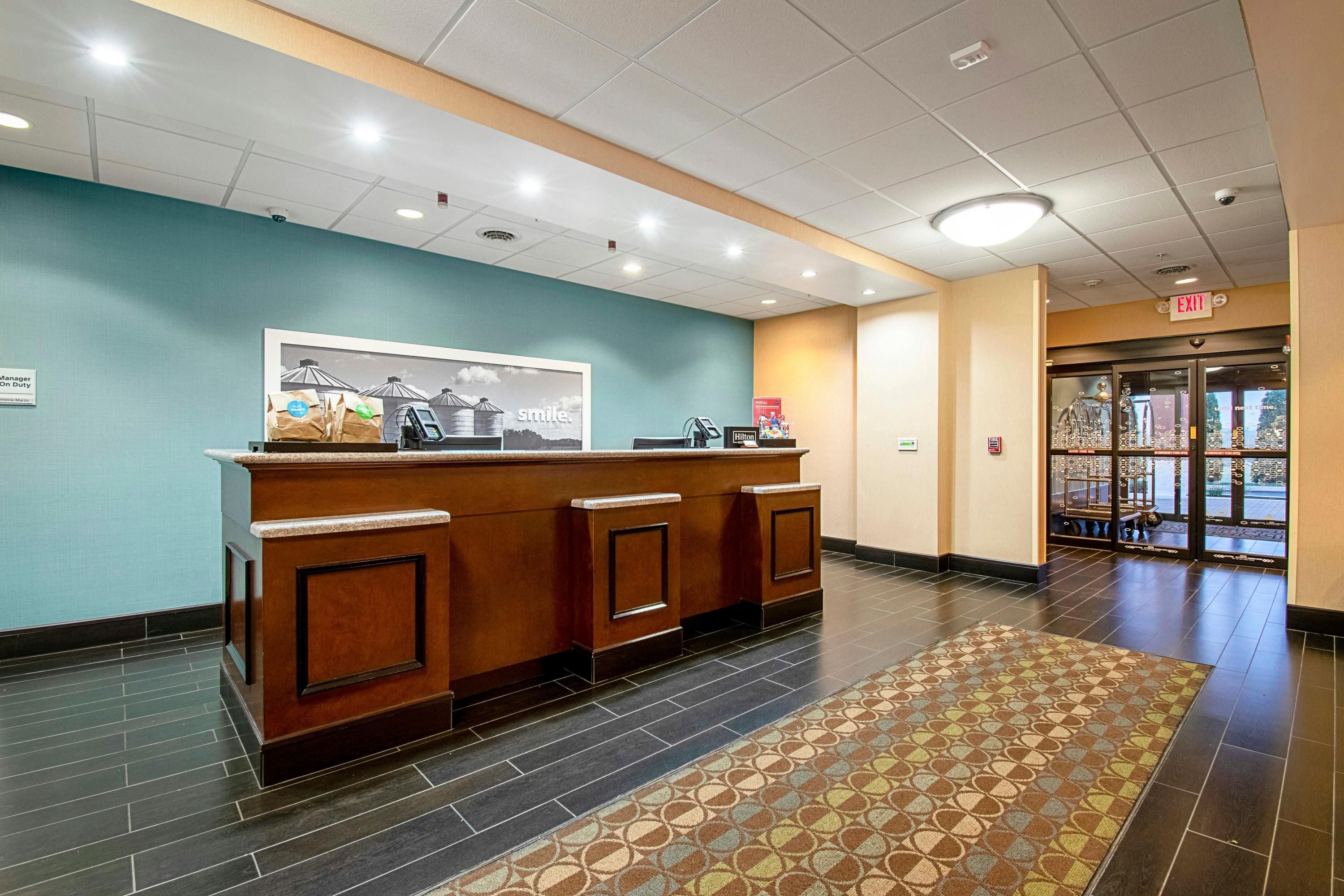 Front desk