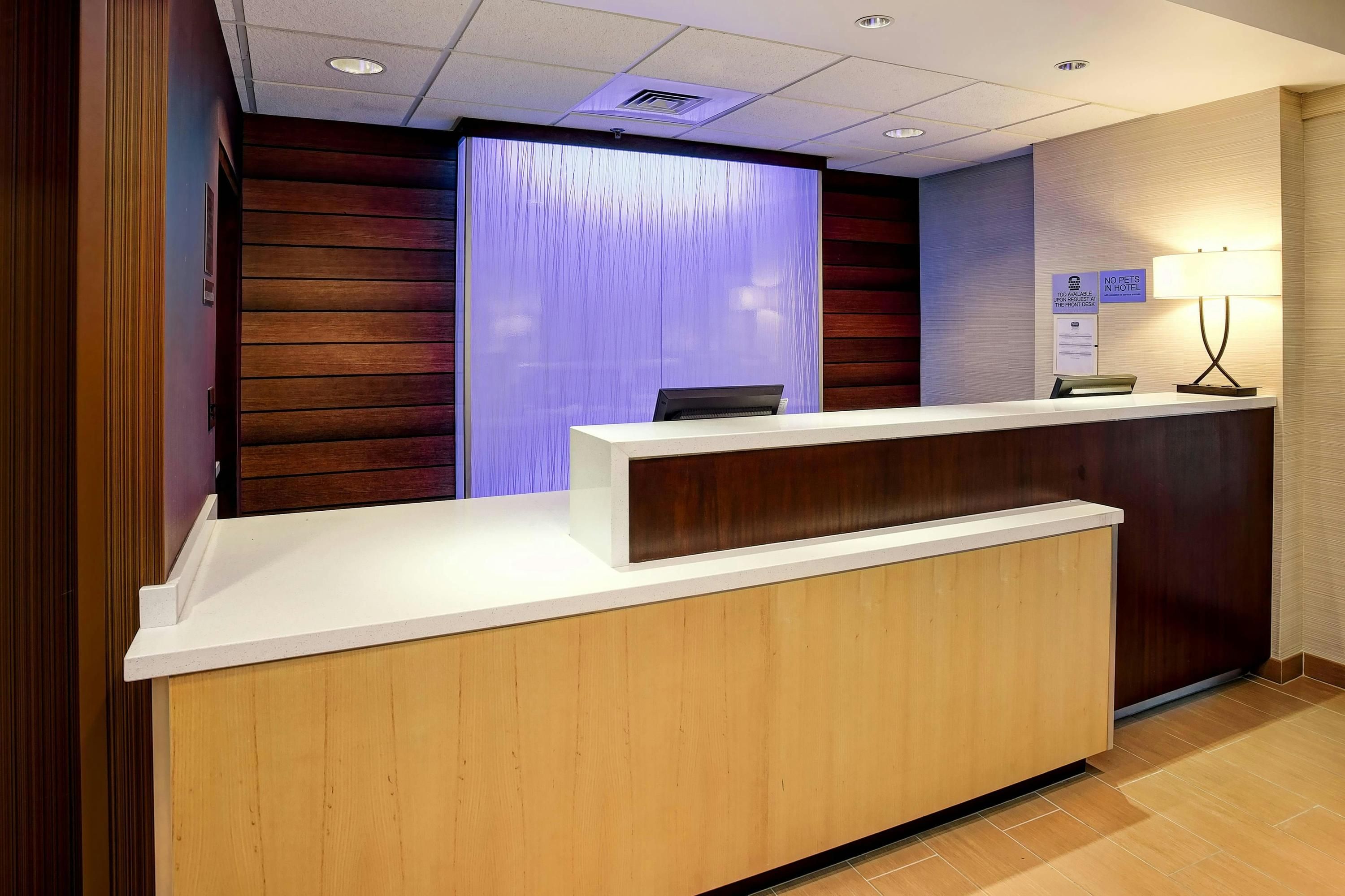 Front desk