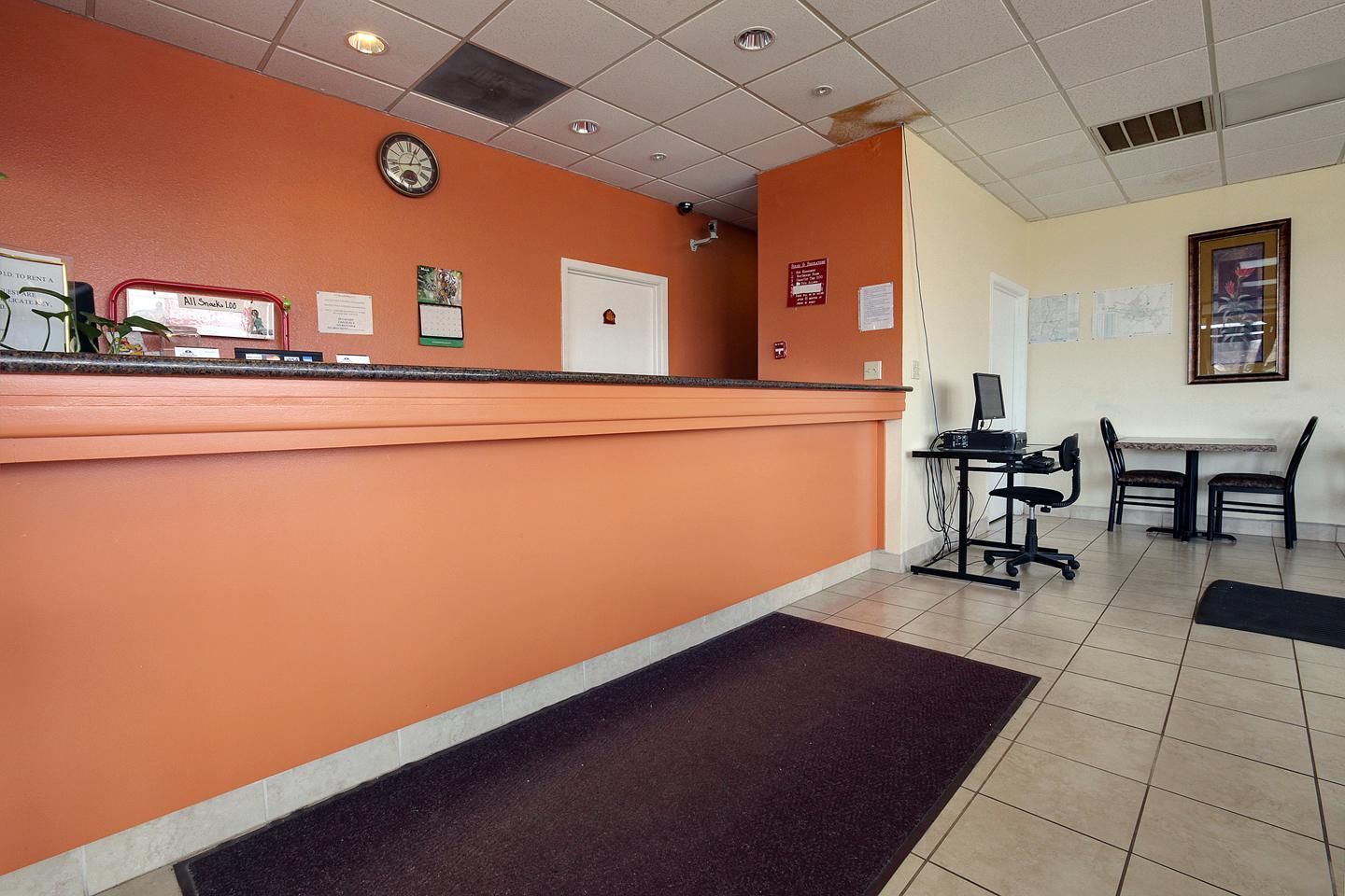 Front desk