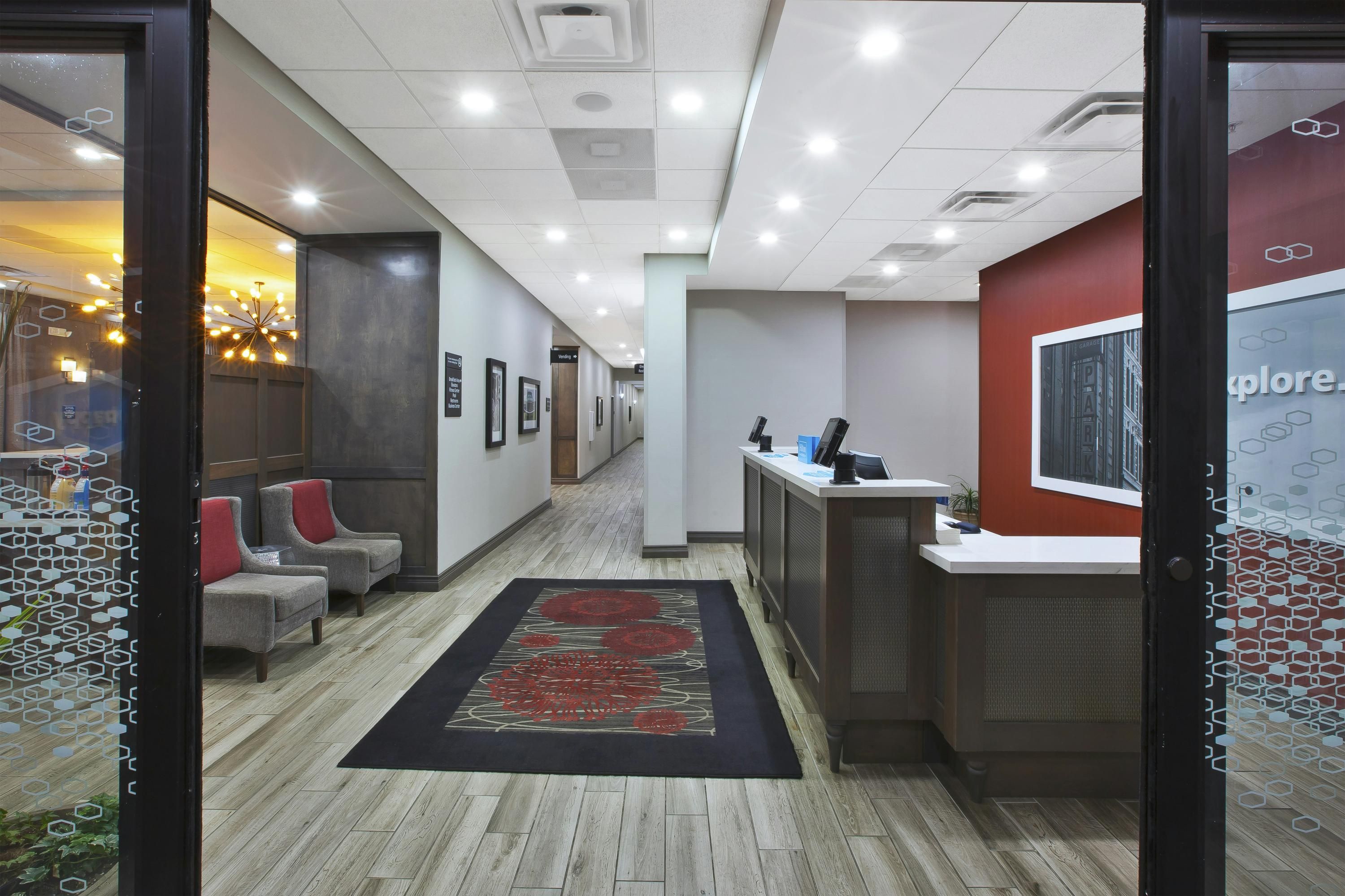 Front desk