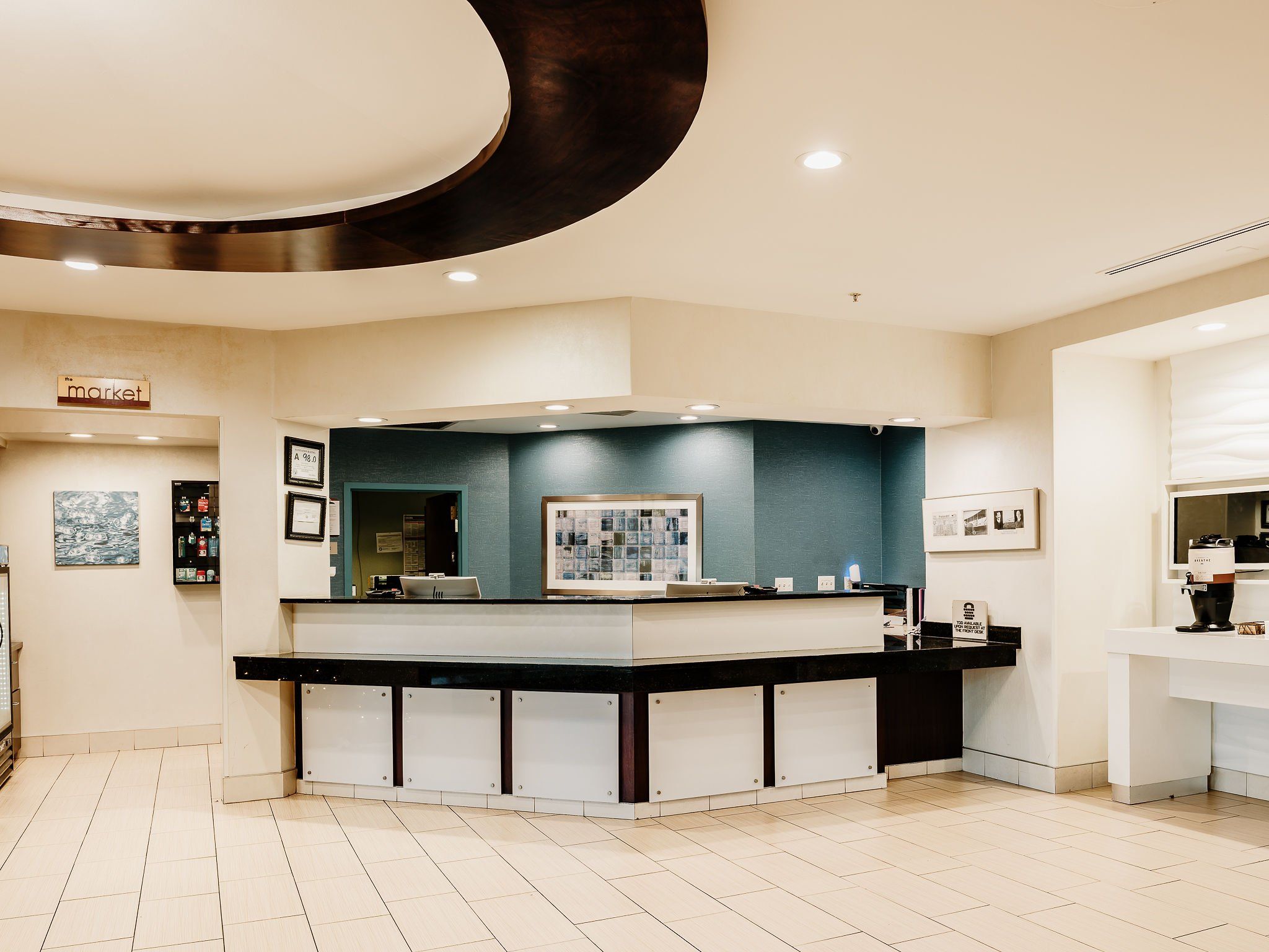Front desk