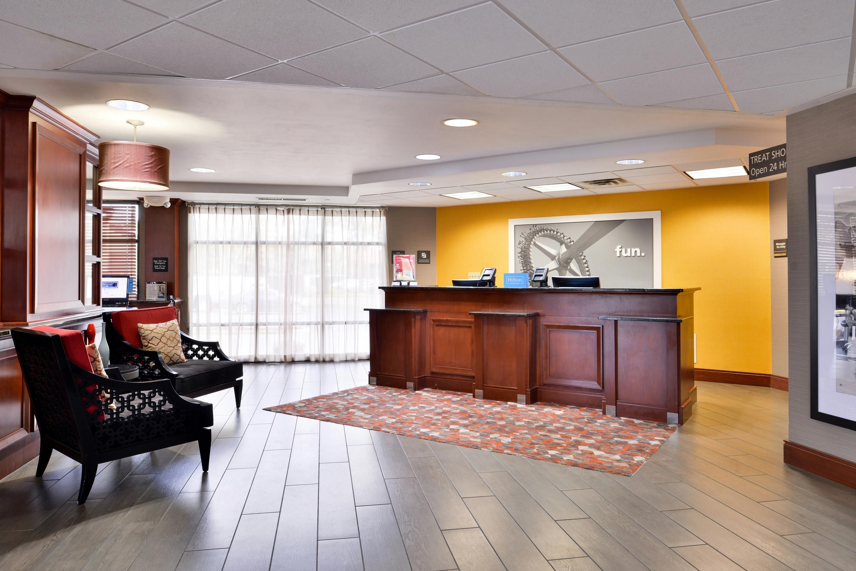 Front desk