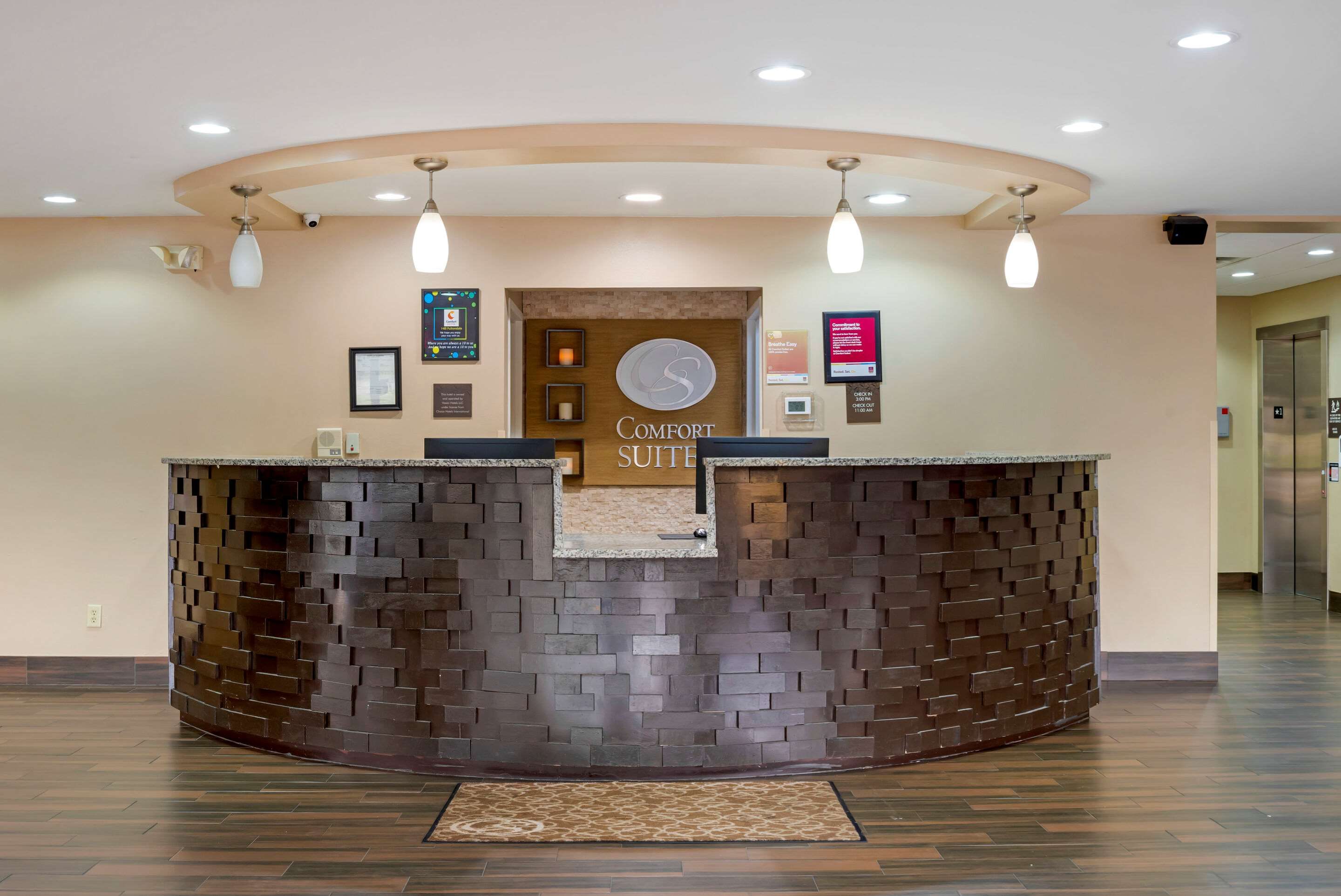 Front desk
