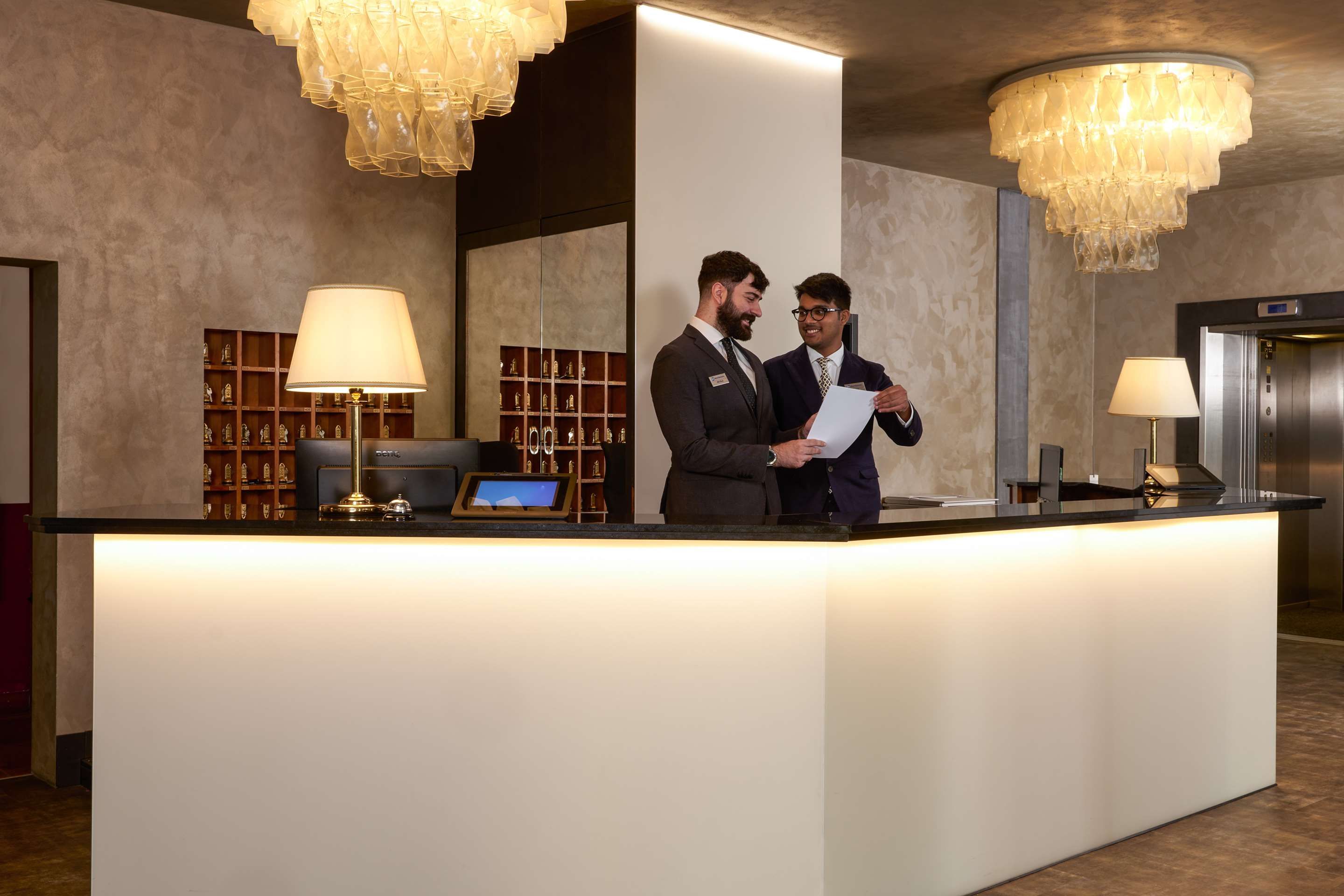 Front desk