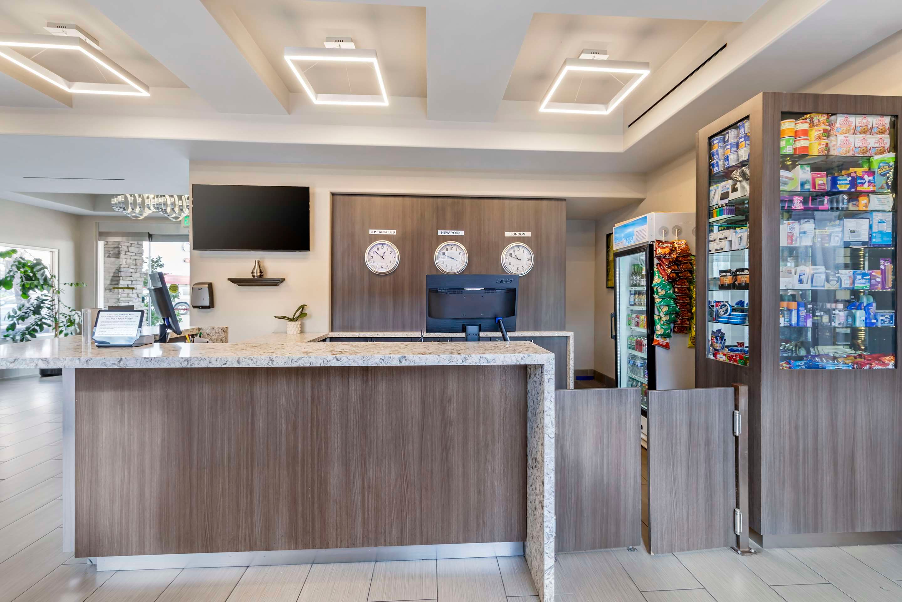 Front desk
