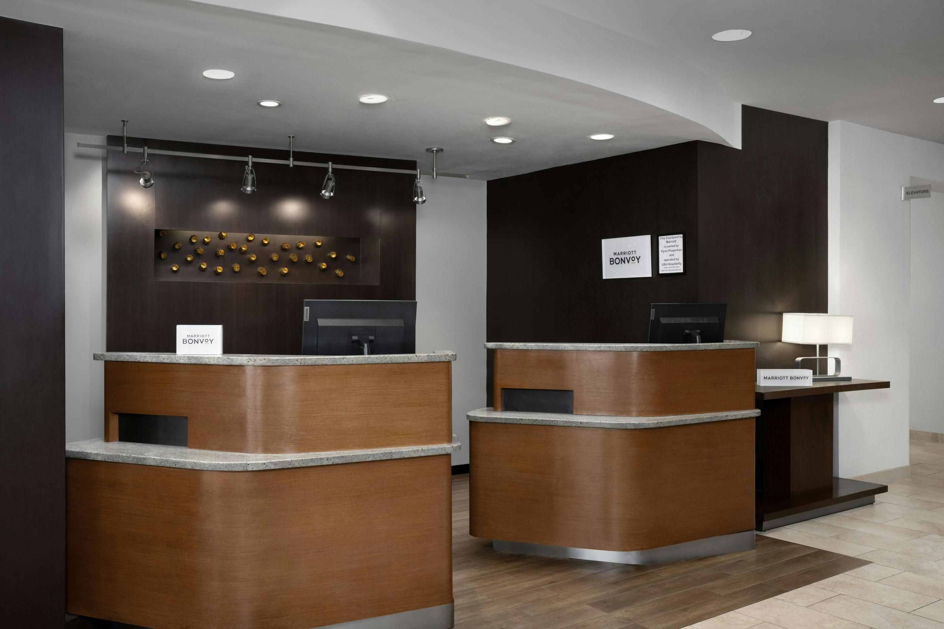 Front desk