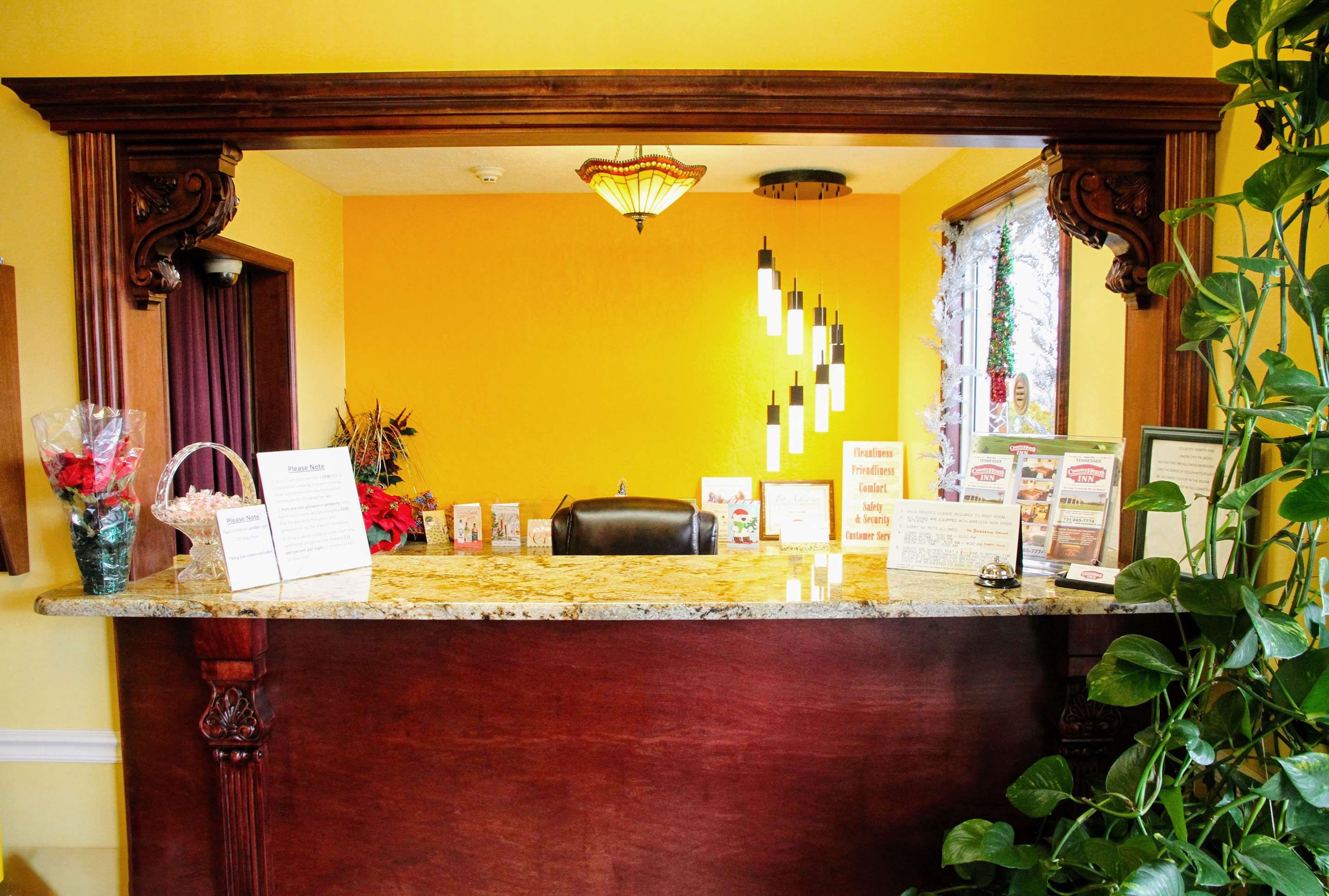 Front desk