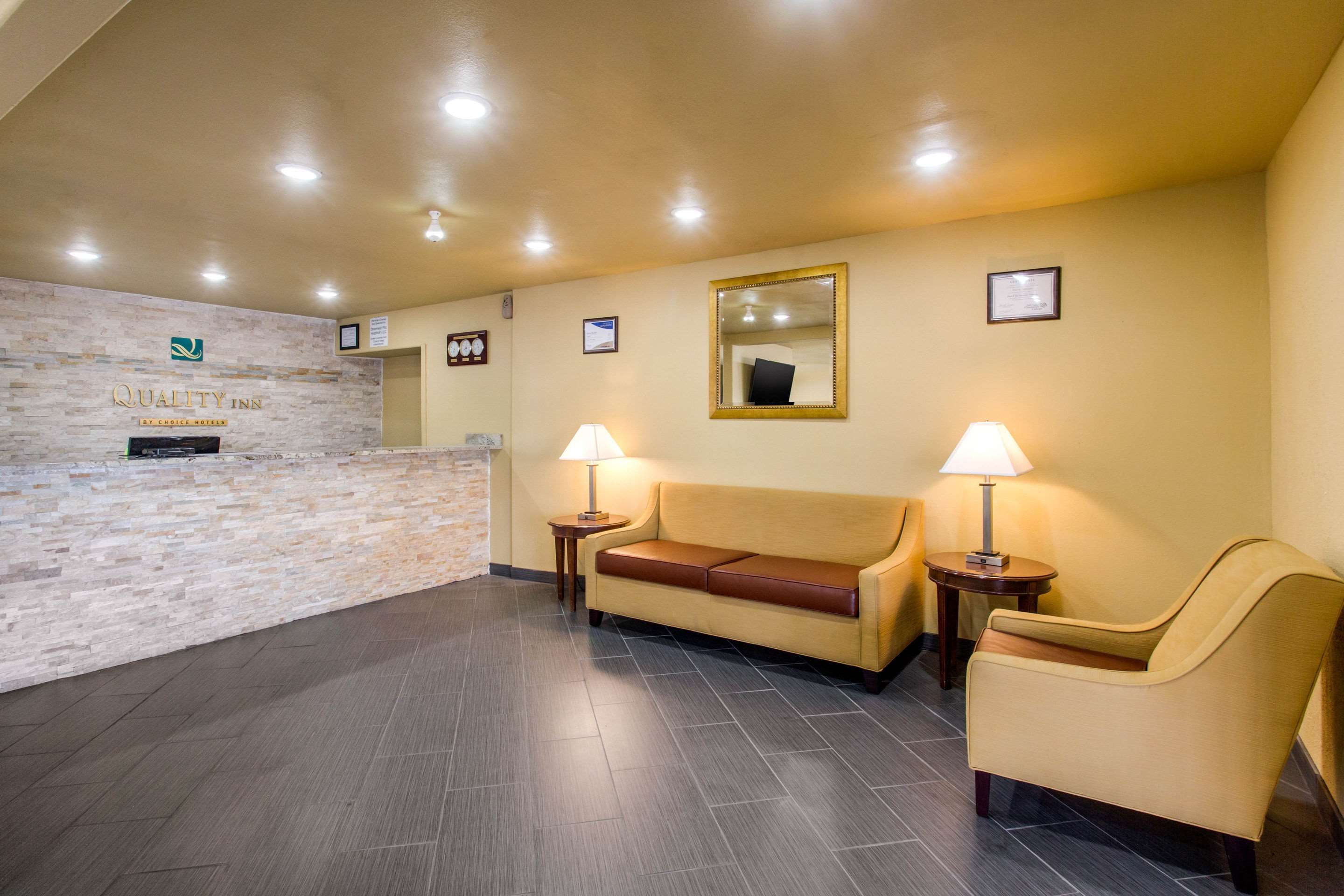 Front desk