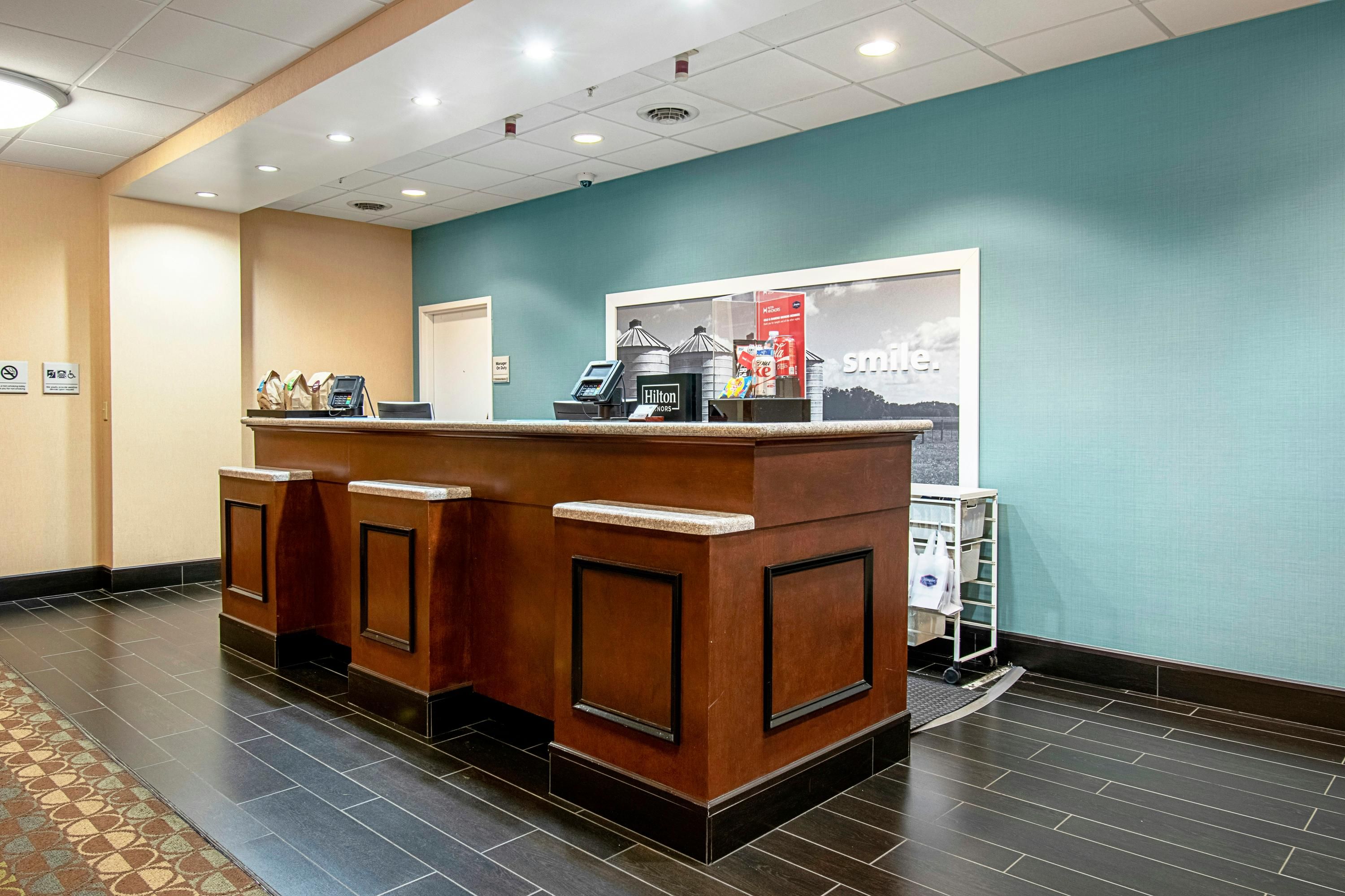 Front desk