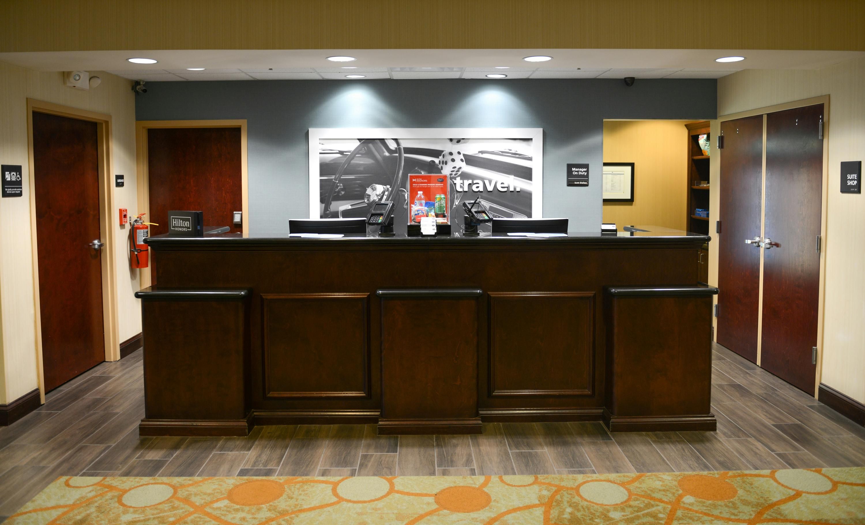 Front desk