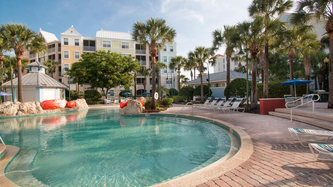 SpringHill Suites Orlando Lake Buena Vista in the Marriott Village swimming pool