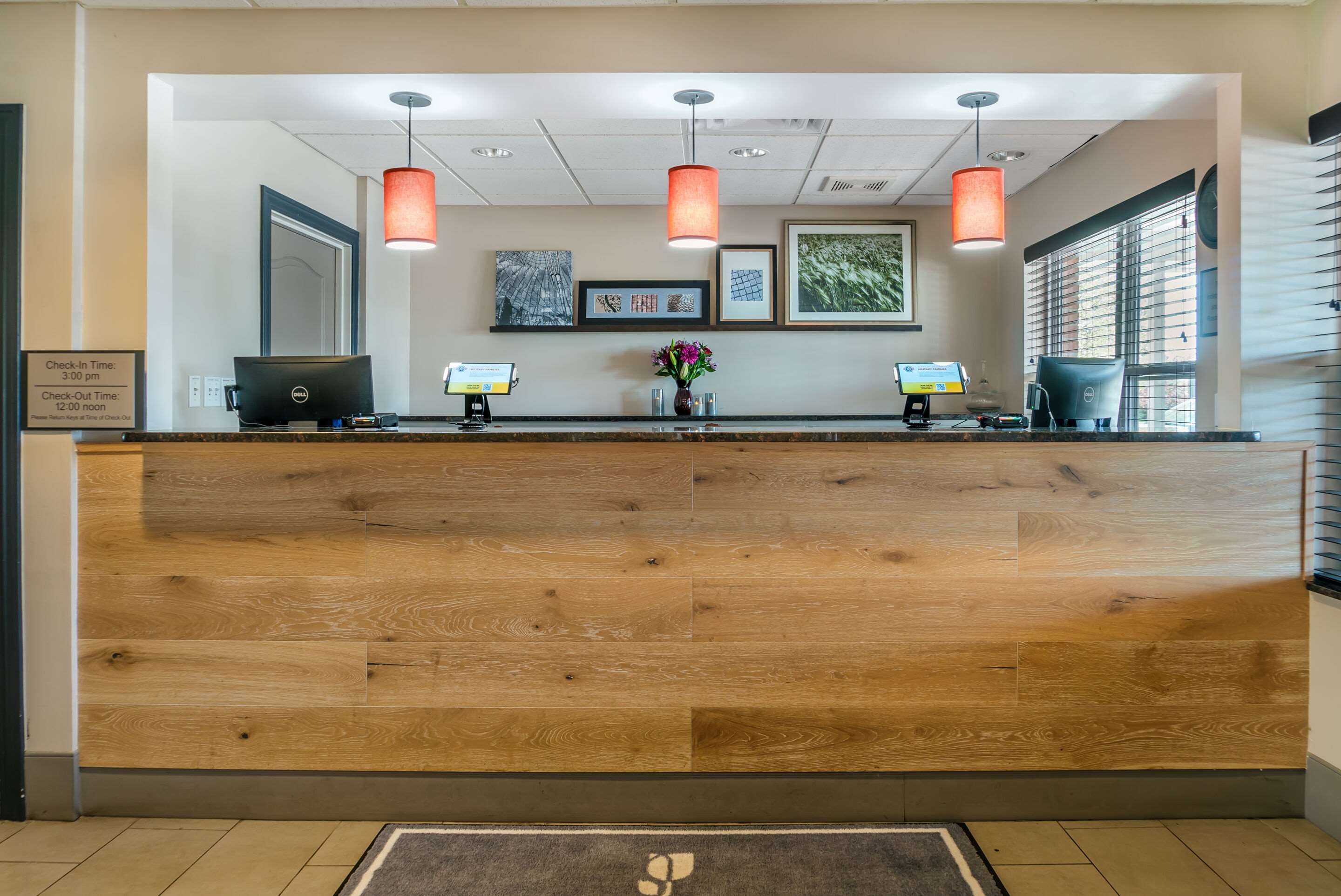 Front desk