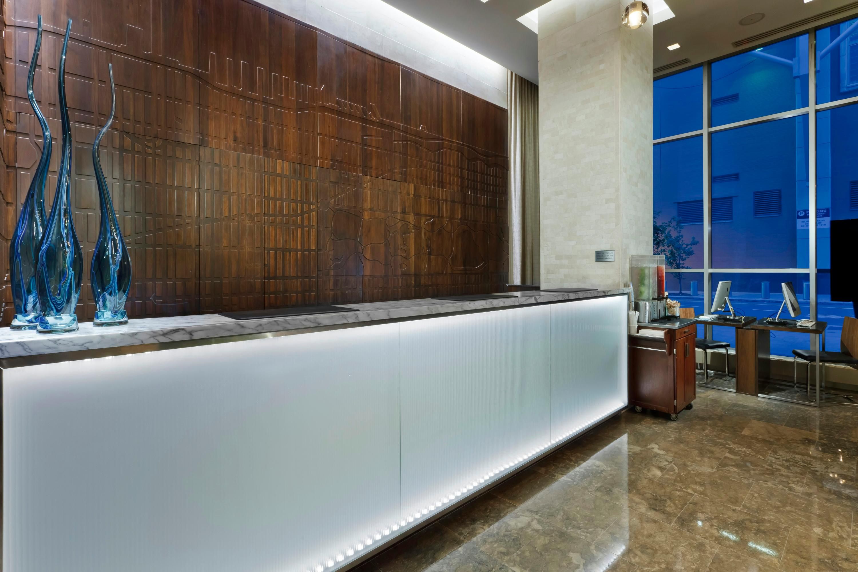 Front desk