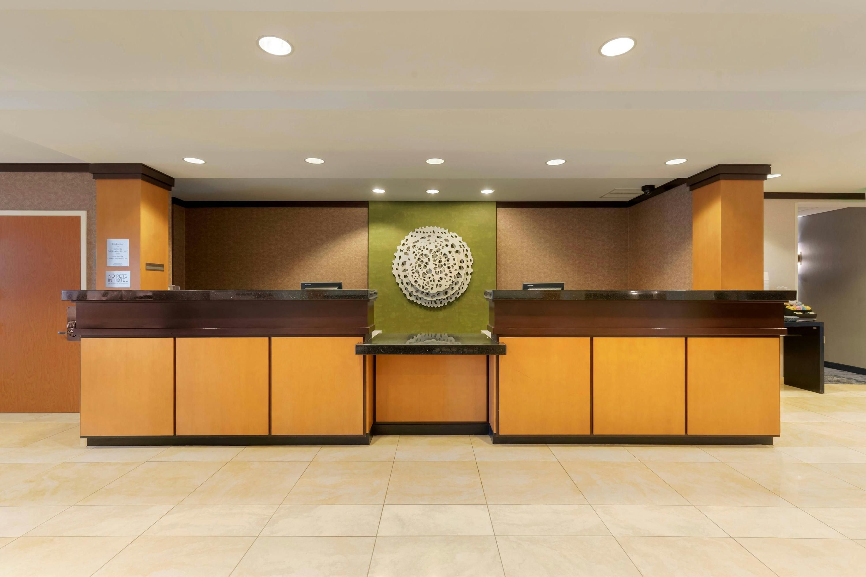 Front desk
