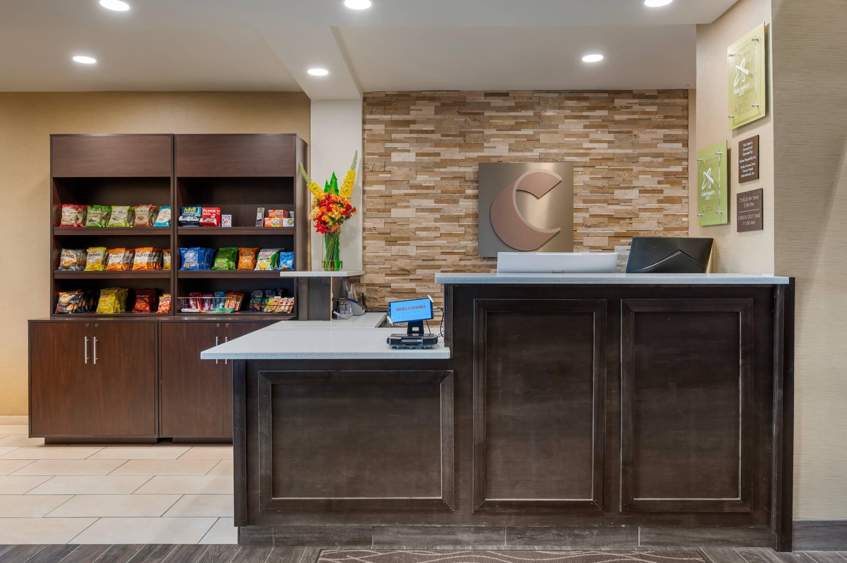 Front desk