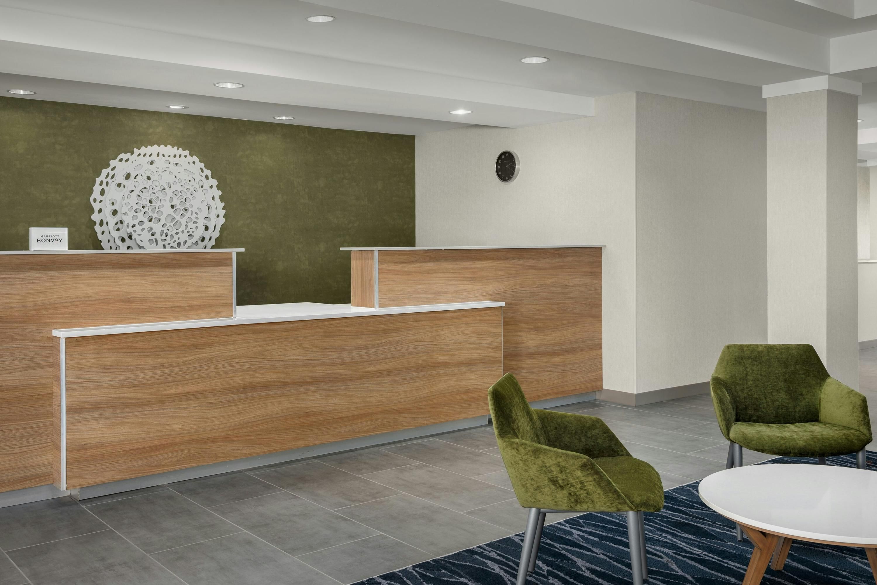 Front desk