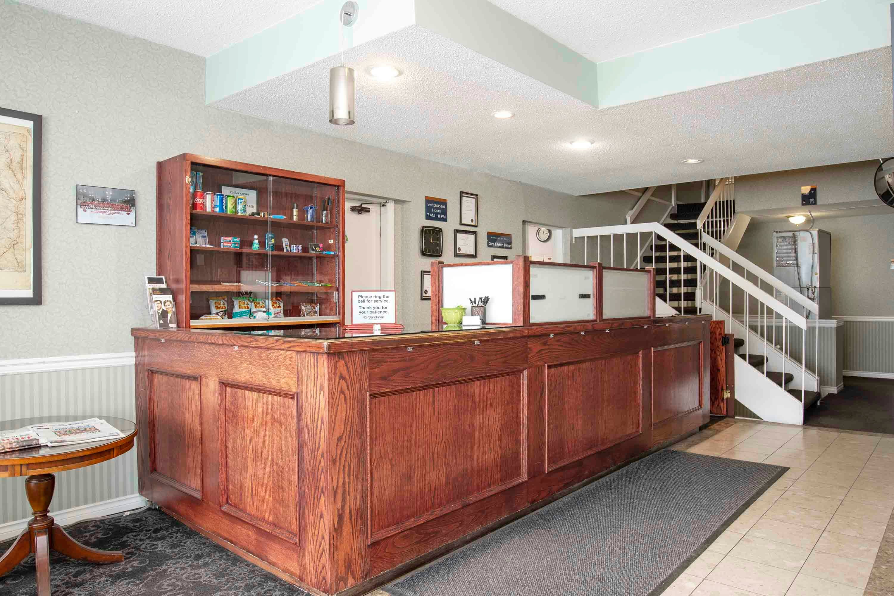 Front desk