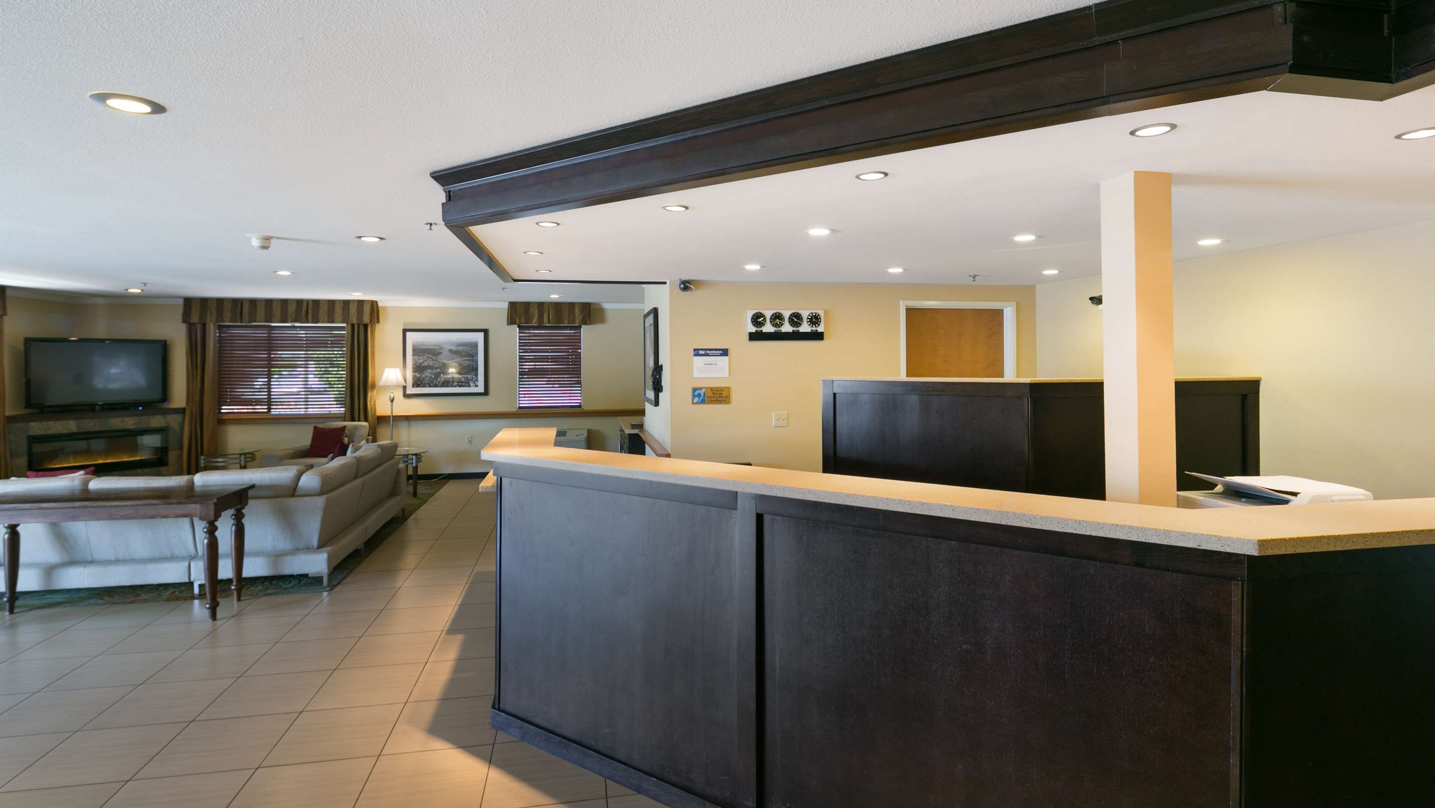 Front desk