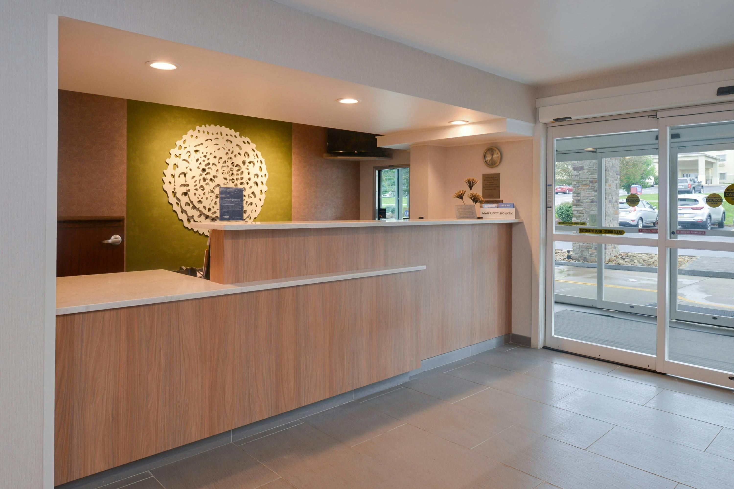 Front desk