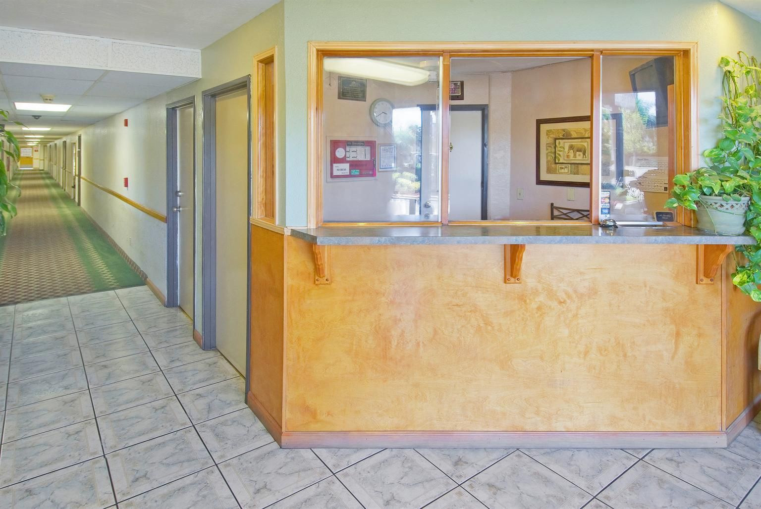 Front desk